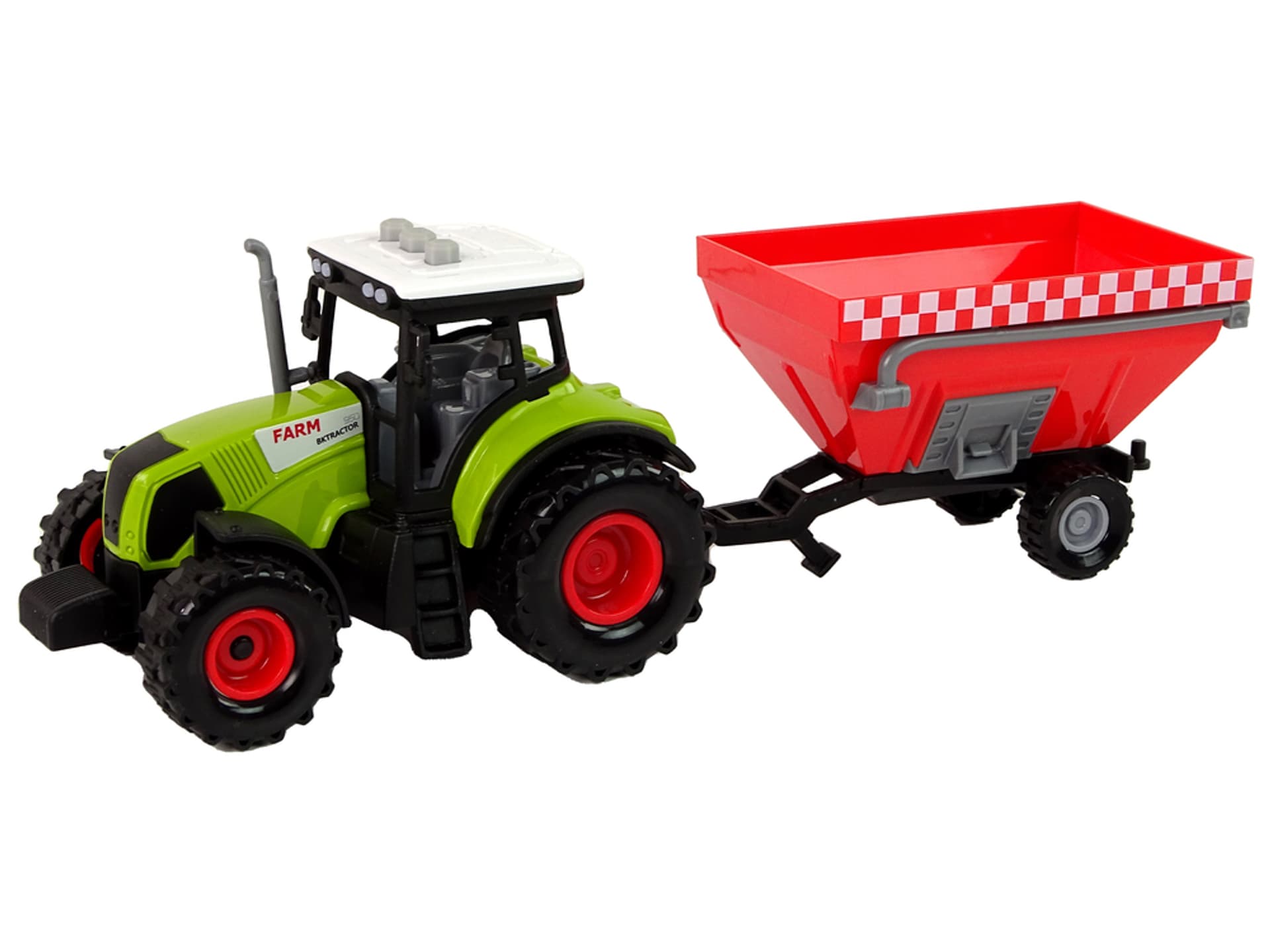 

Traktor Farma Odpinana Przyczepa Na Zboże Dźwięk Zielony