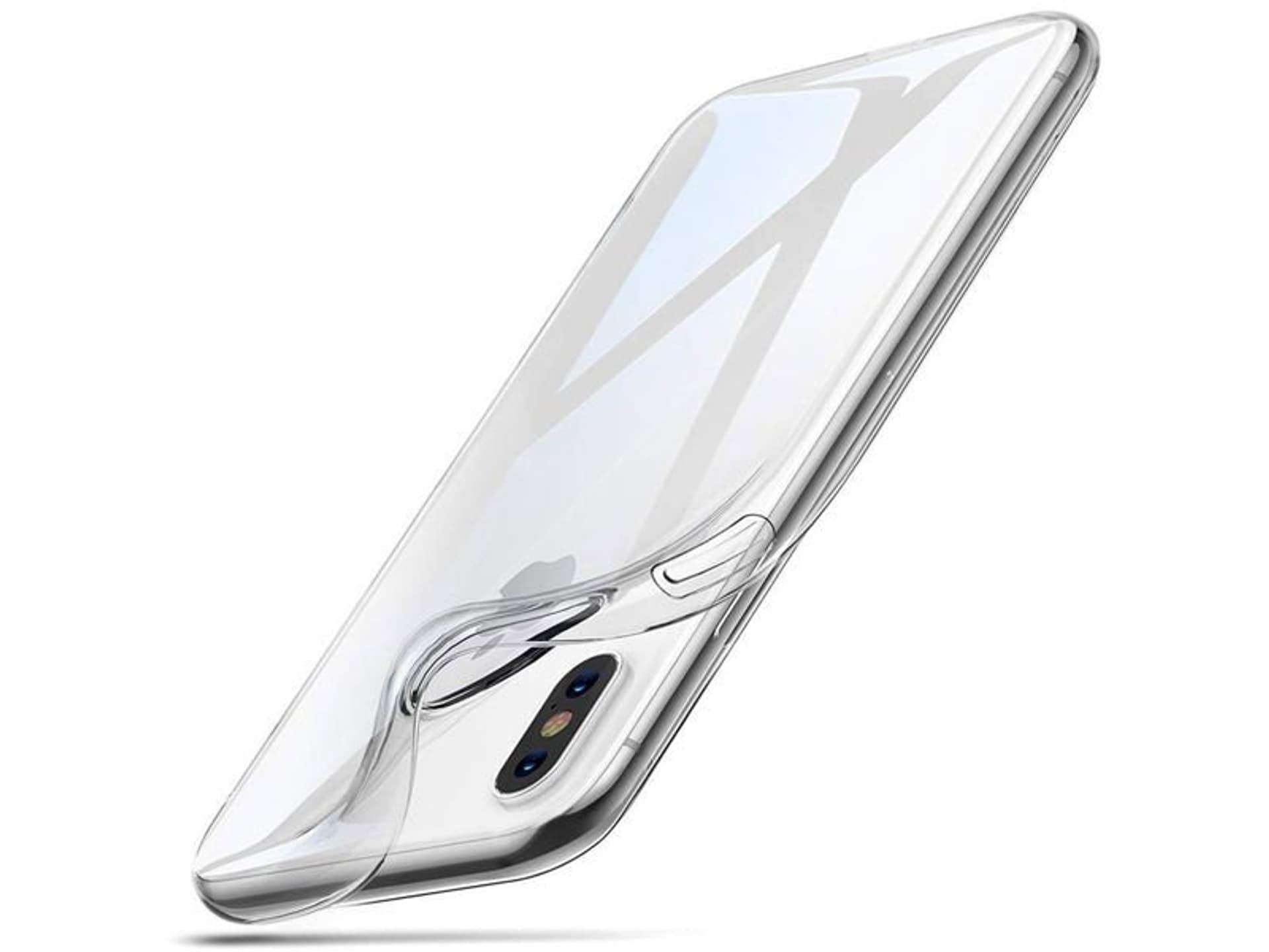 

Etui iPhone XS Max silikonowe przezroczyste Crystal Case