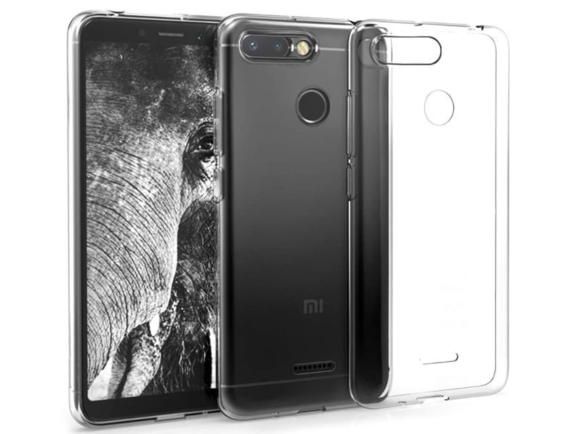 

Etui silikonowe Alogy obudowa case do Xiaomi Redmi 6 przezroczyste