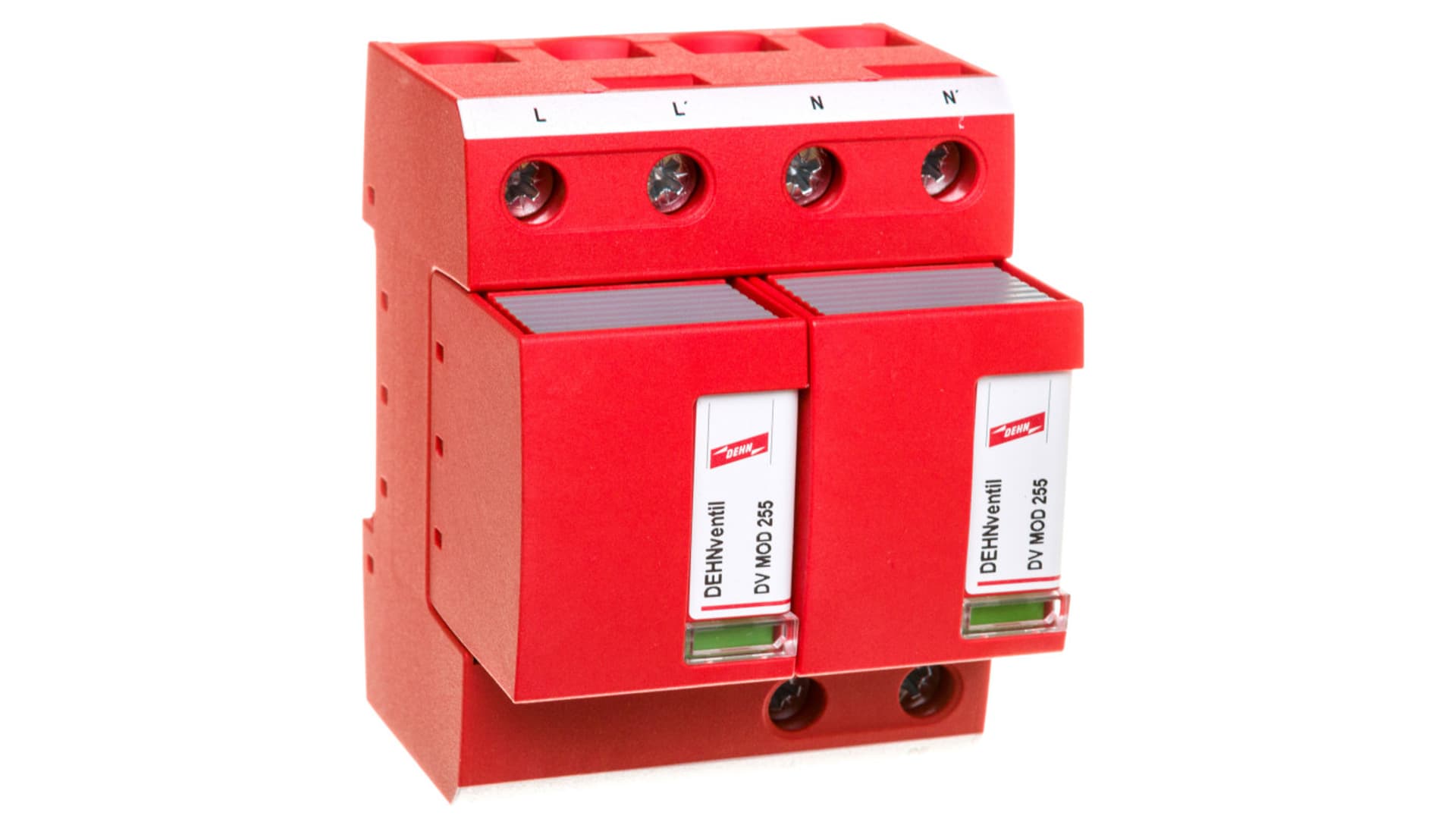 

Ogranicznik przepięć B+C Typ 1+2 2P 25/50kA 1,5kV DEHNventil M TN 255 951200