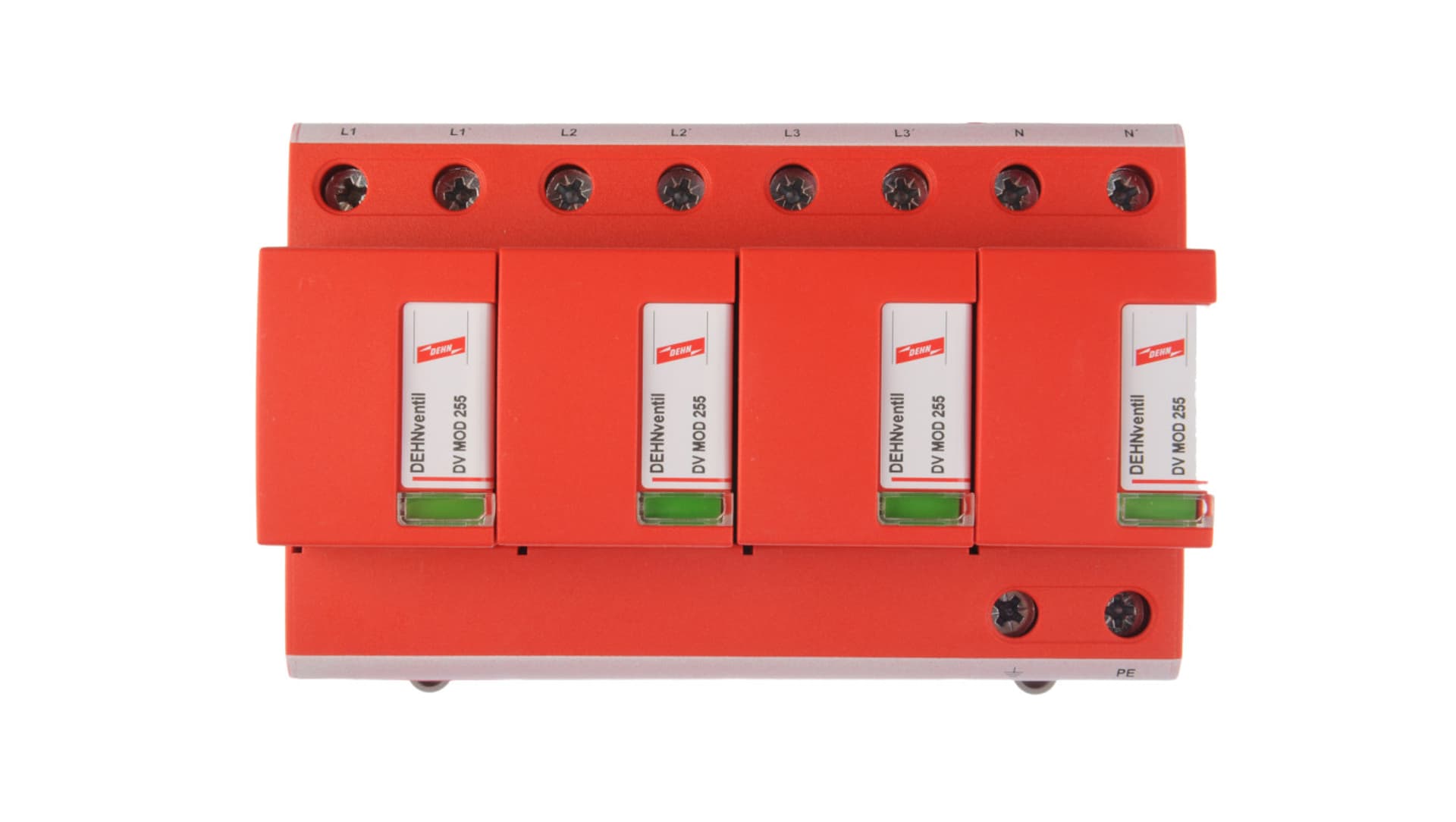 

Ogranicznik przepięć B+C Typ 1+2 4P 25/100kA 1,5kV DEHNventil M TNS 255 951400