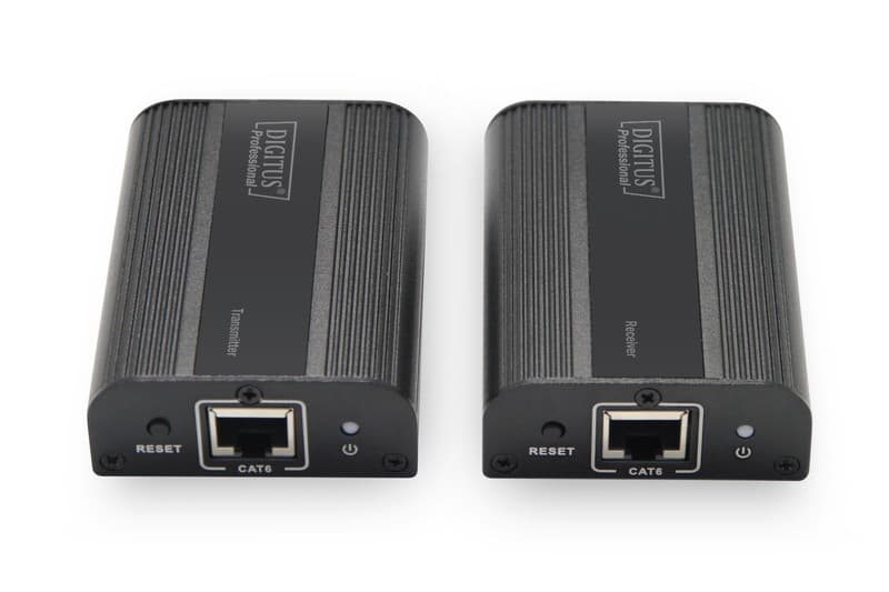 

Przedłużacz/Extender HDMI do 30m/60m po skrętce Cat.6/7, 4K2K 60Hz UHD, HDCP 2.2, IR, audio (zestaw)