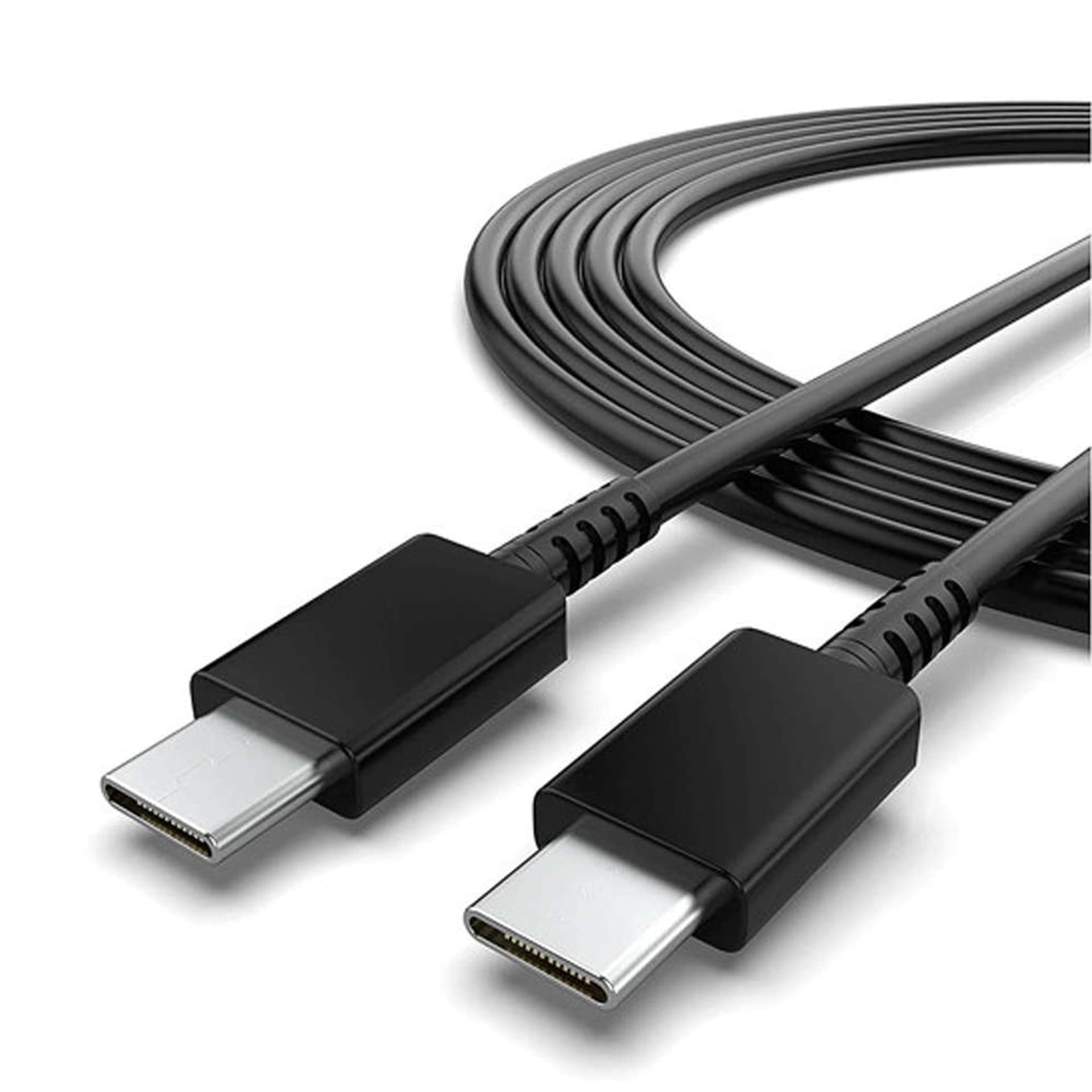 

Kabel przewód USB-C do USB-C Type C Fast Charger Quick PD 1m Czarny