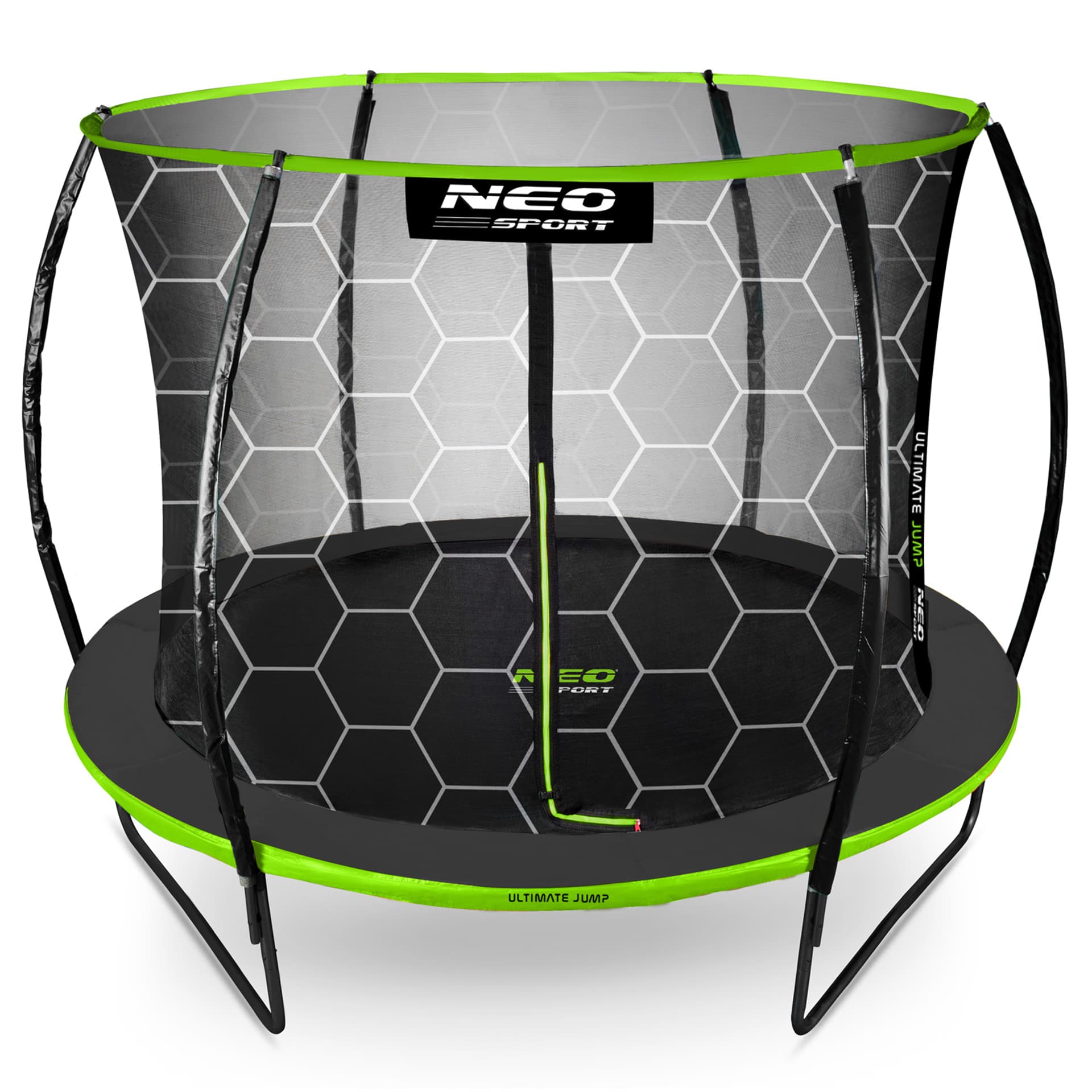 

Trampolina ogrodowa profilowana 10ft/312cmz siatką wewnętrzną Neo-Sport