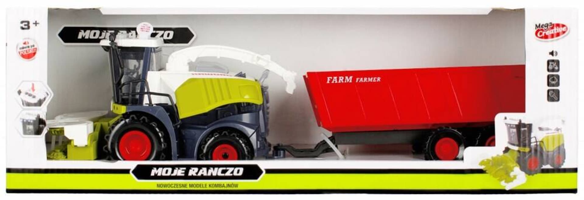 

Kombajn 21cm Moje Ranczo MEGA CREATIVE 492347