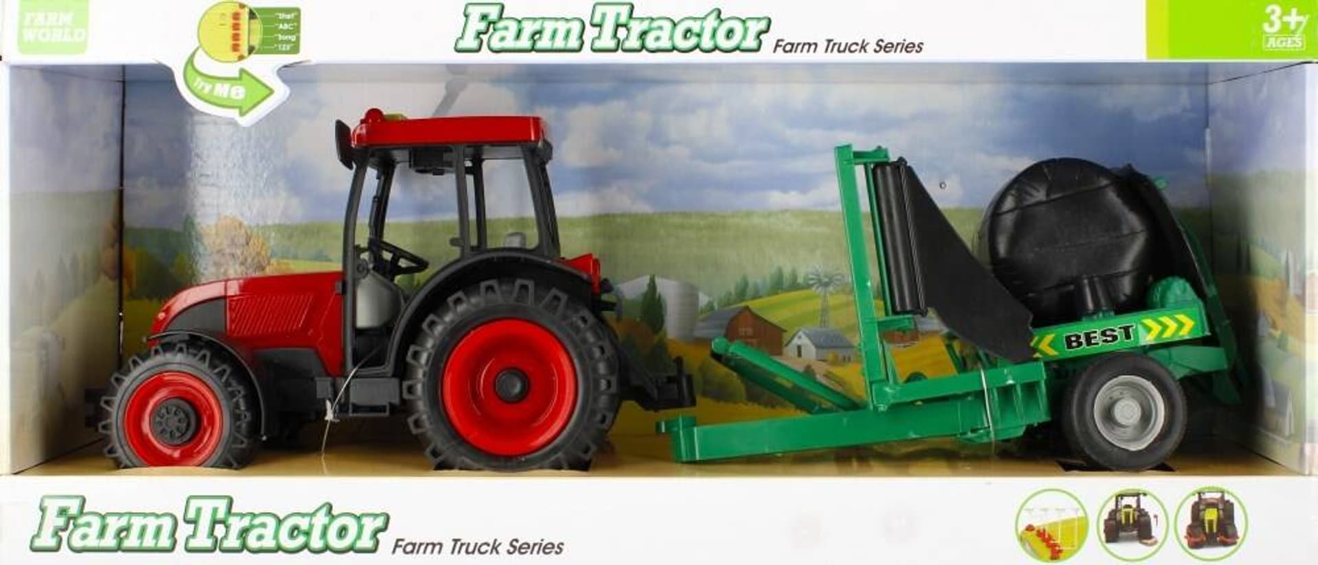 

TRAKTOR Z MASZYNĄ ROLNICZĄ DŹWIĘK ŚWIATŁO RUCHOME