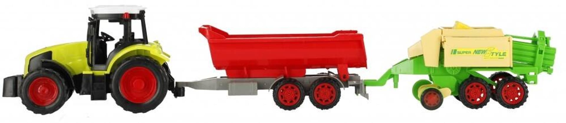 

Traktor z akcesoriami MEGA CREATIVE 500592