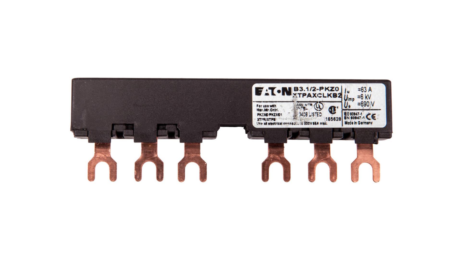 

Mostek fazowy 3P 63A widełkowy B3.1/2-PKZ0 044945