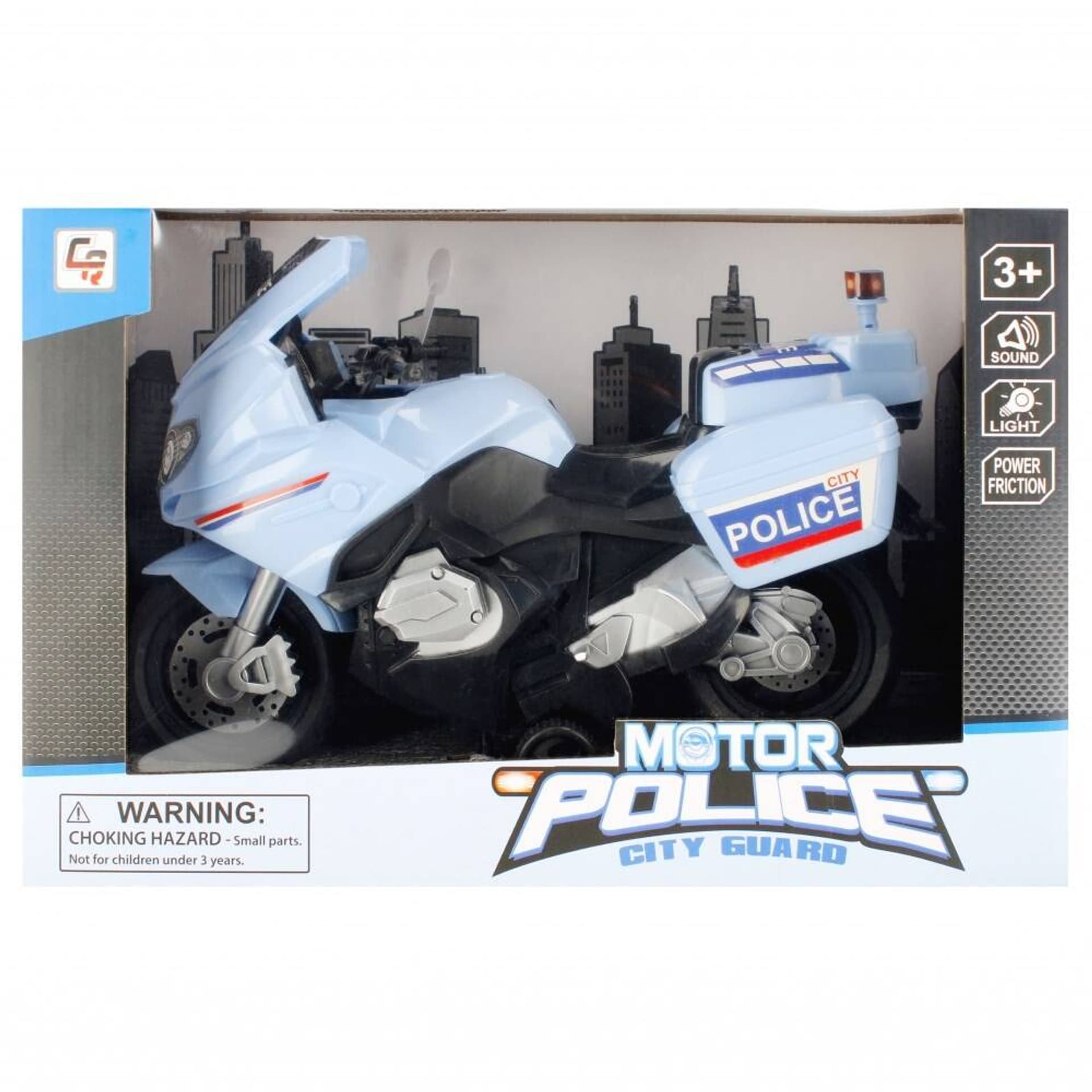 

MOTOCYKL POLICYJNY ŚWIATŁO DŹWIĘK NAPĘD PULL&BACK
