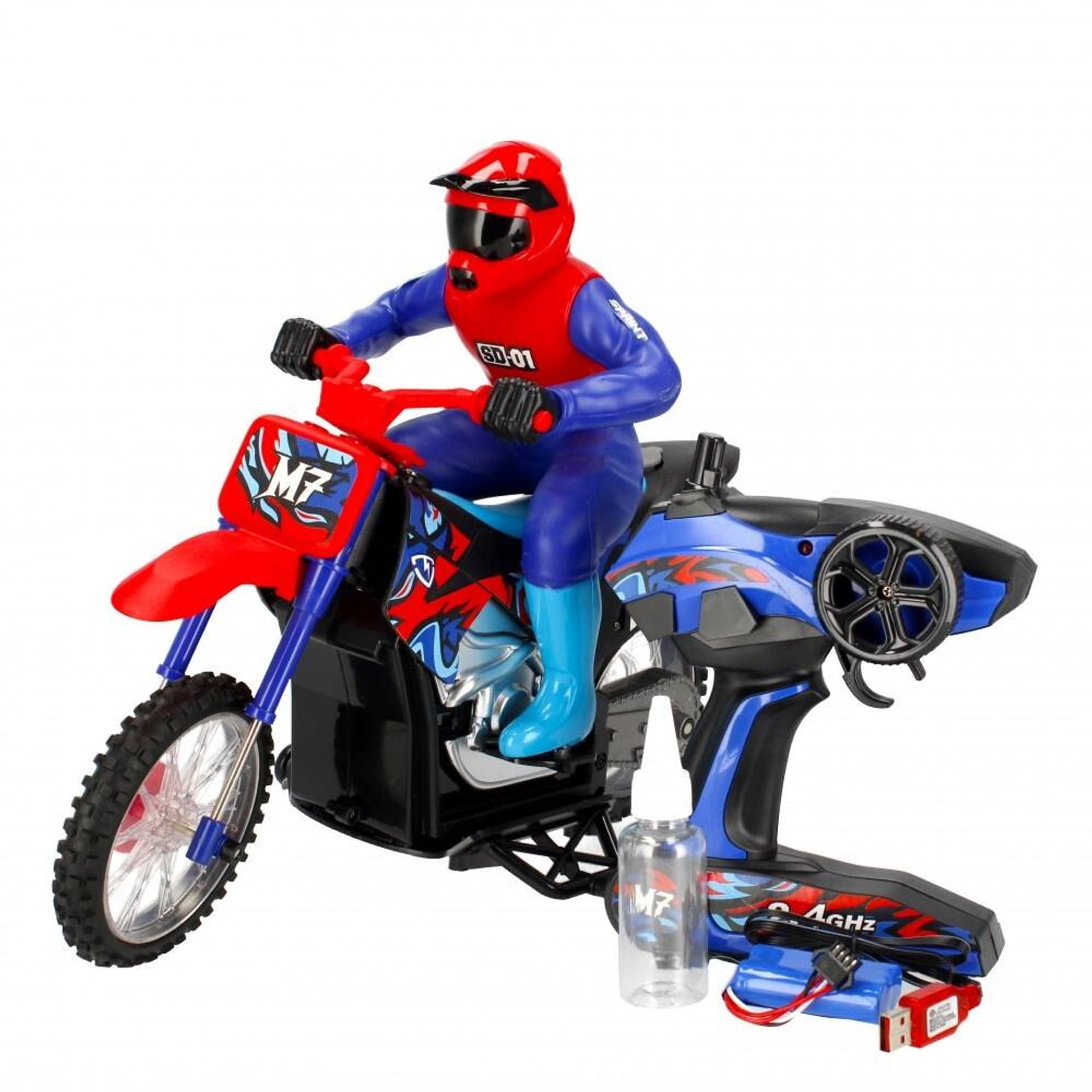

Motocykl zdalnie sterowany MEGA CREATIVE 502202