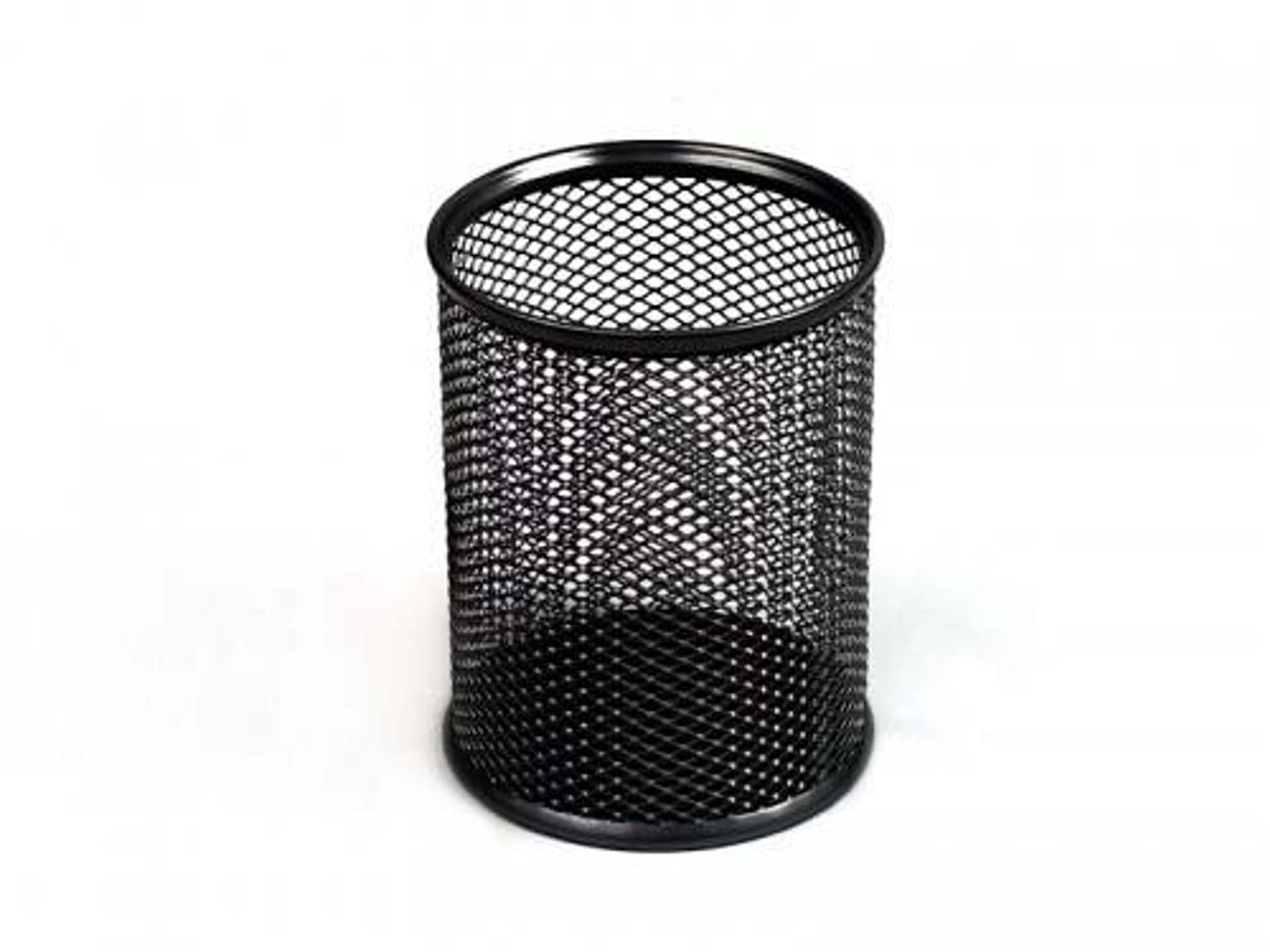 

Pojemnik na długopisy metalowy okrągły czarny N STARPAK 185240