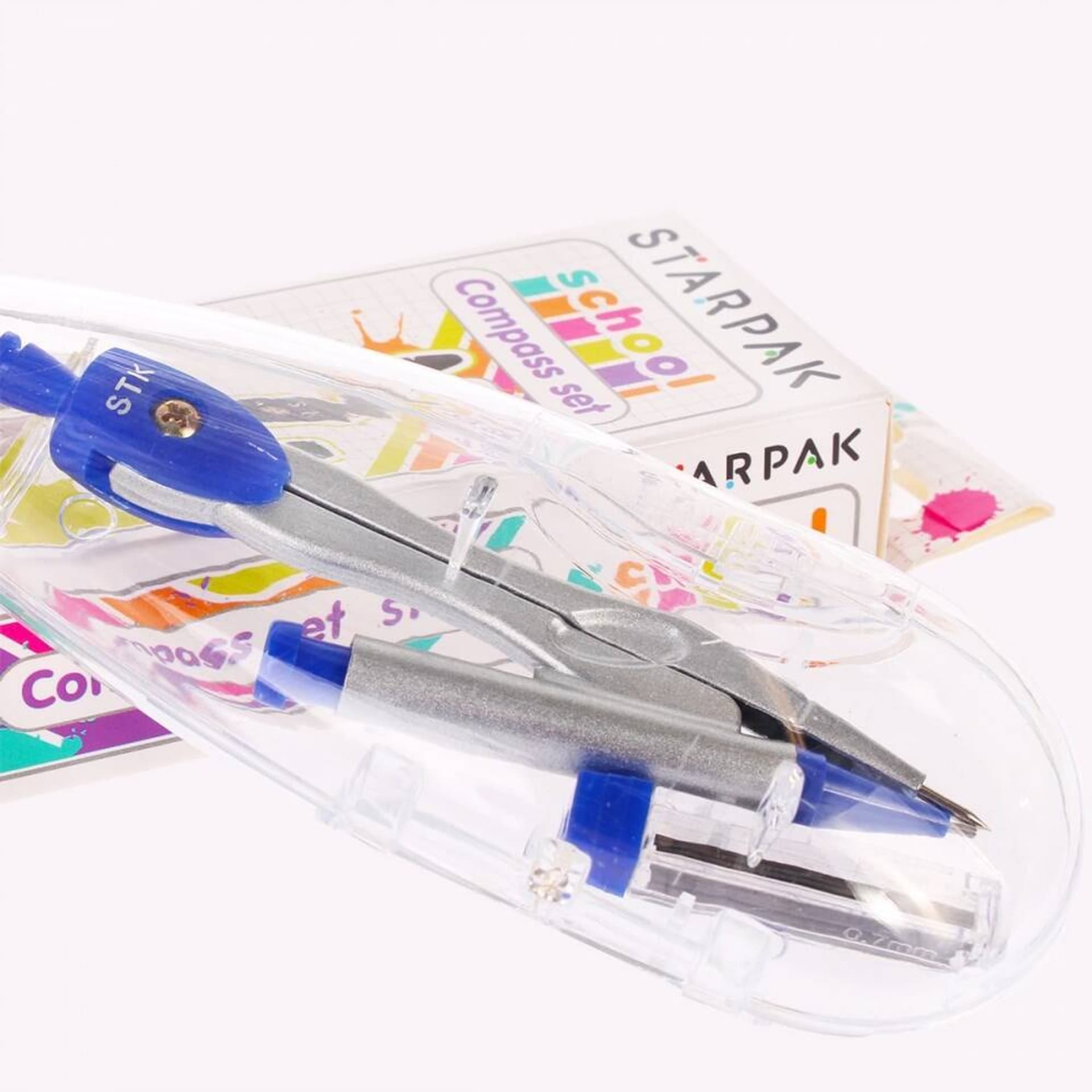 

Cyrkiel metalowy ołówek aut grafity G5 STARPAK 243288