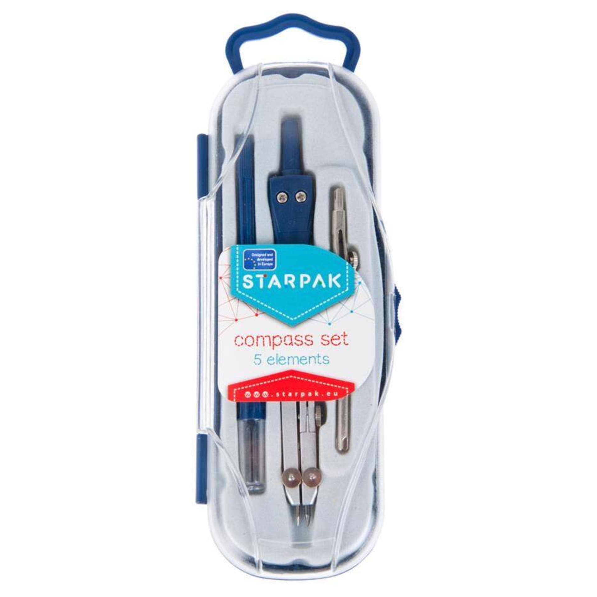 

Cyrkiel metalowy 5 elementów STARPAK 447747