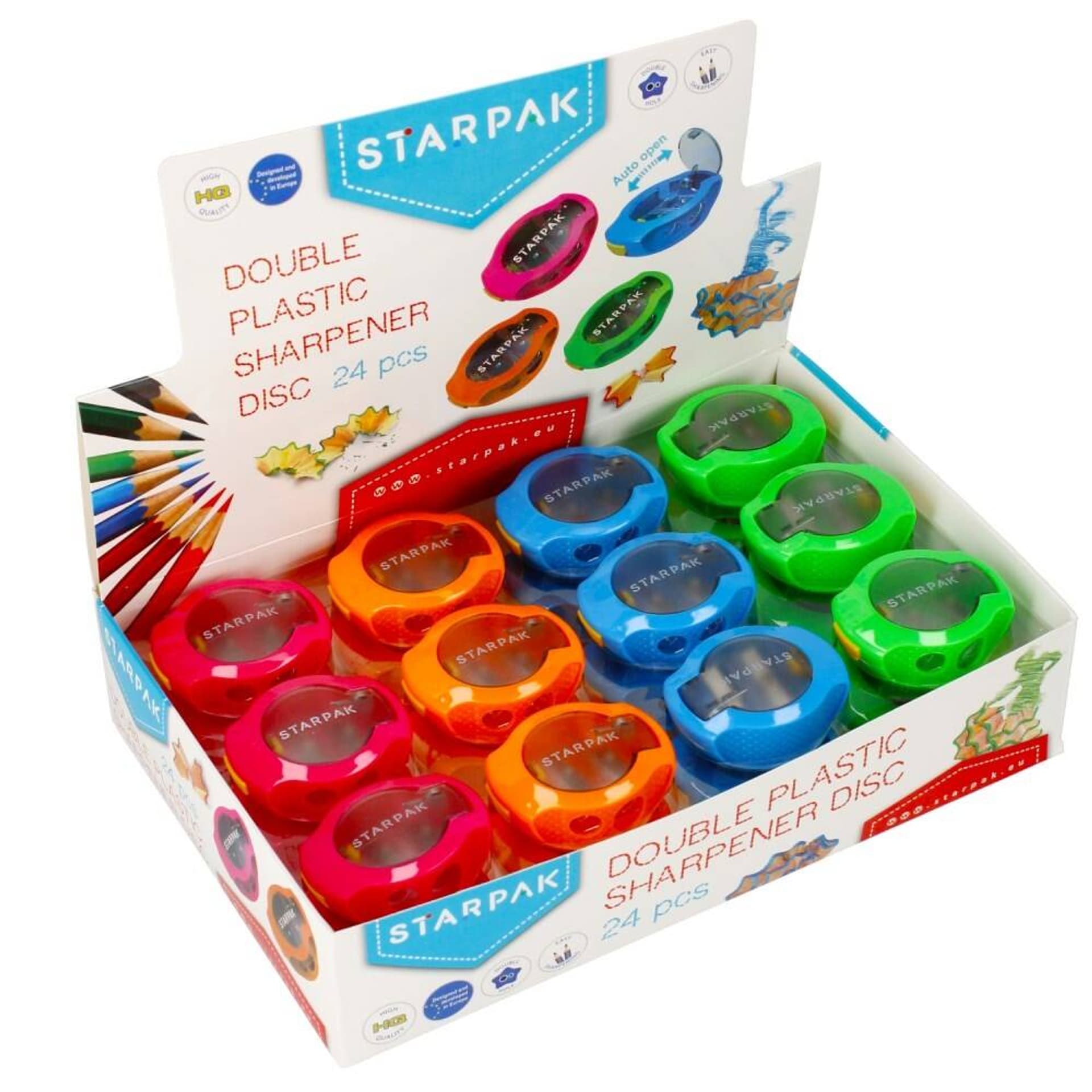 

Temperówka 2 ostrza Dysk A 24 STARPAK 470991