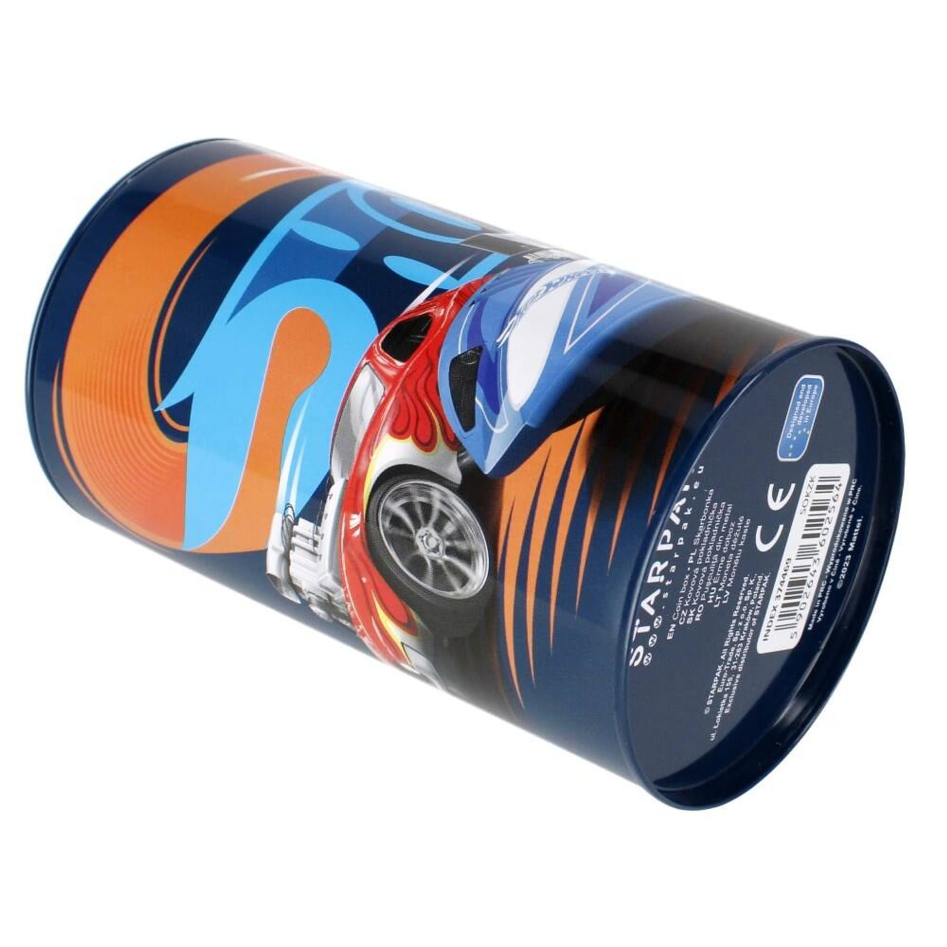 

Skarbonka metalowa okrągła Hot Wheels STARPAK 374469