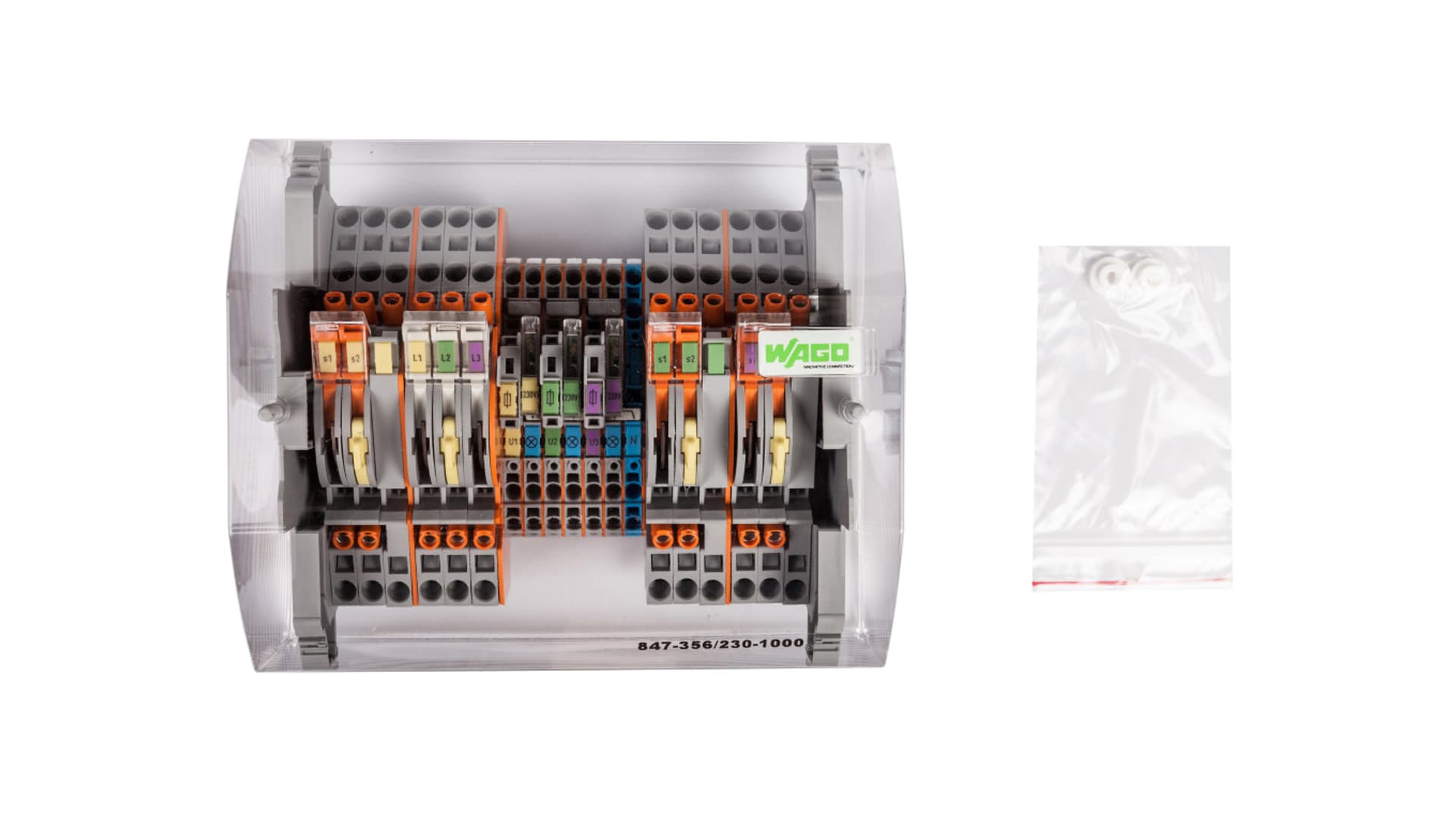 

Listwa pomiarowa LPW 19-torowa 230V AC równoległa 847-356/230-1000