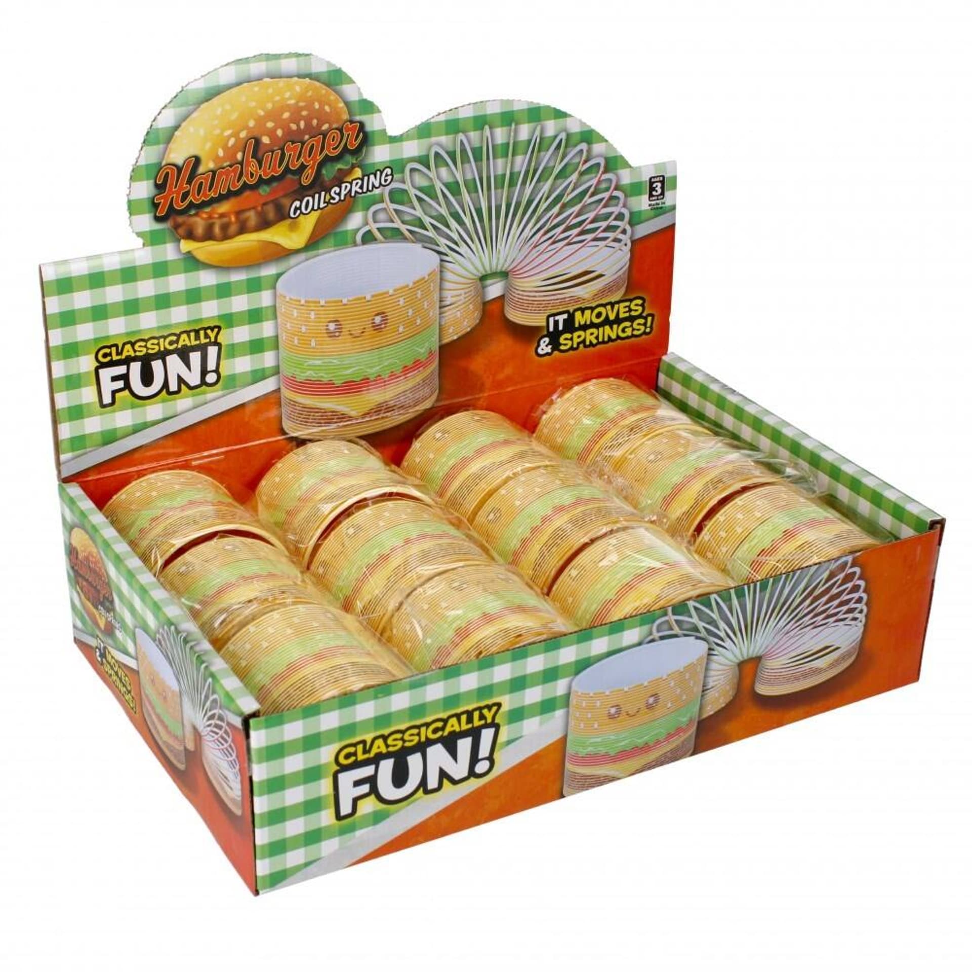 

SPRĘŻYNA BURGER 8 CM SPRĘŻYNKA ROZWIJANA DLA DZIEC