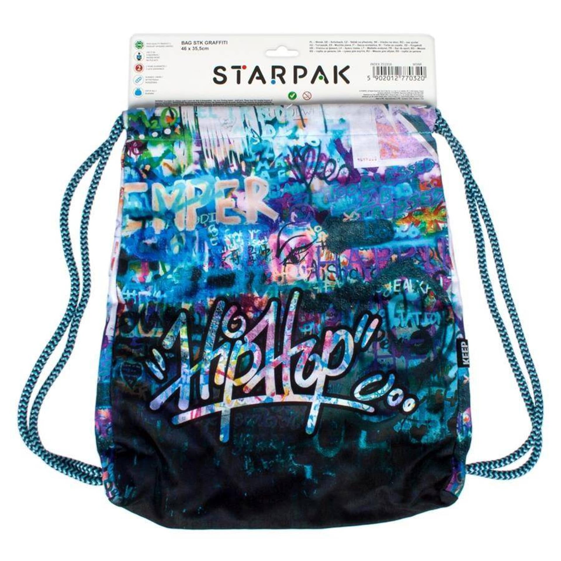 

Worek na ramię Graffiti STARPAK 351916