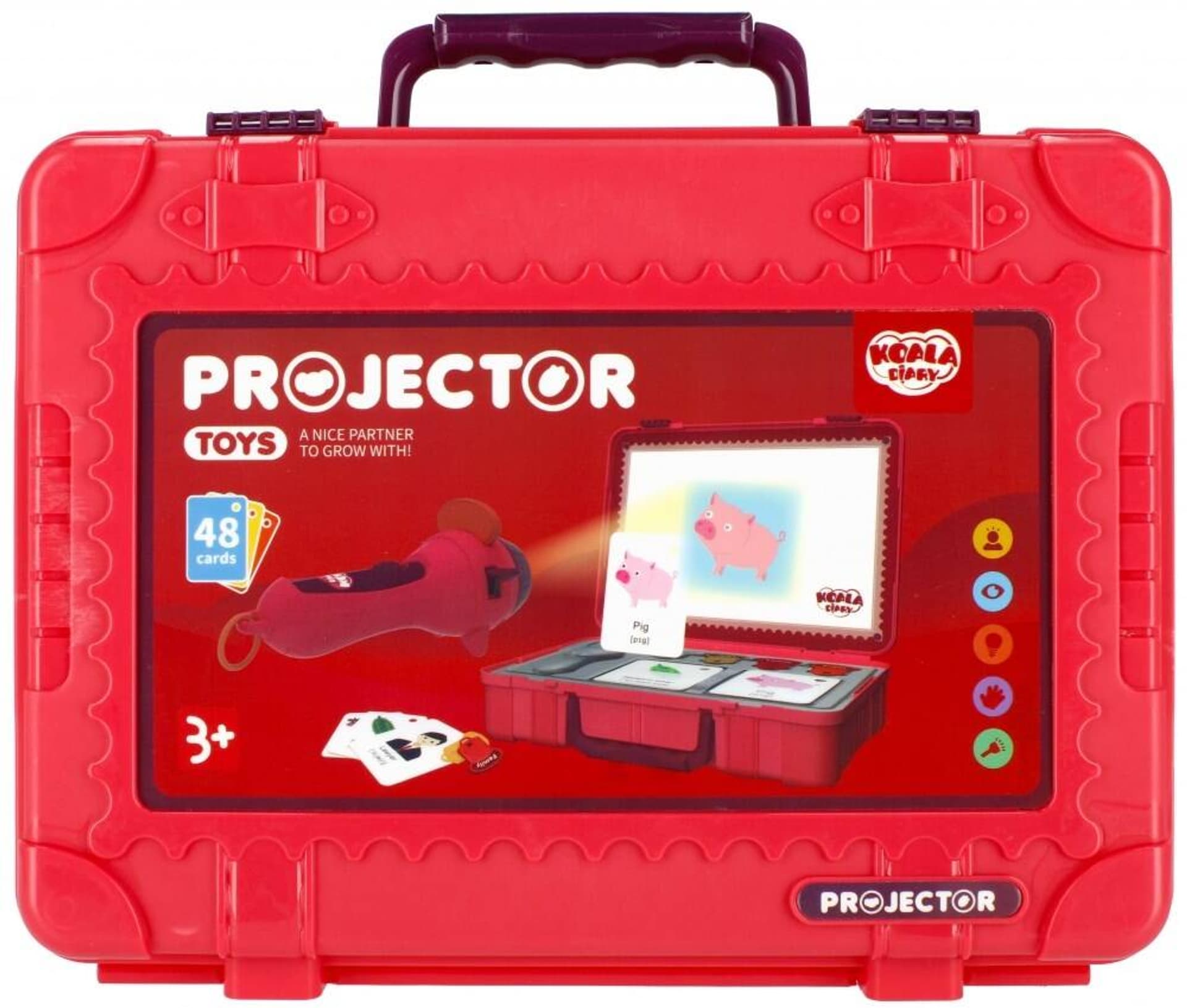 

Projektor plus akcesoria 2W1 walizka MEGA CREATIVE 502481