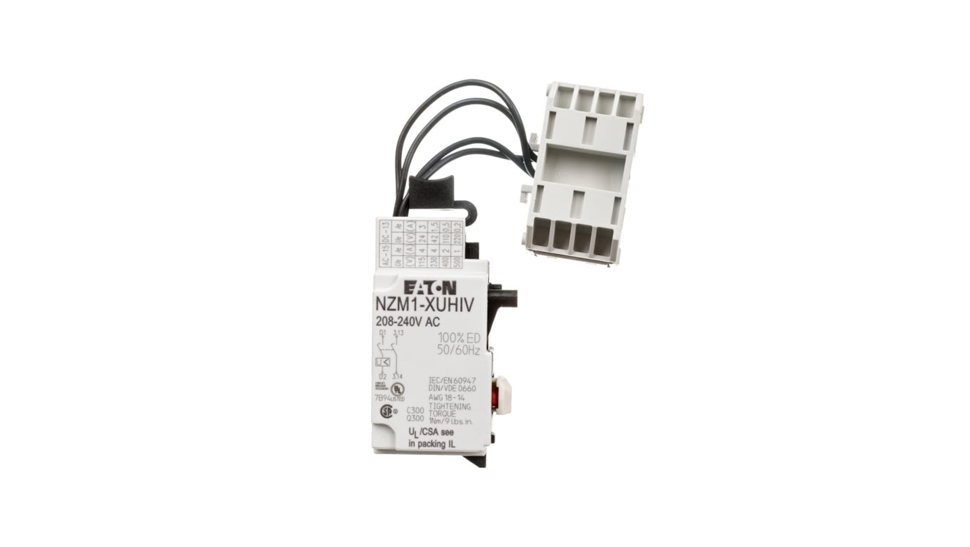 

Wyzwalacz podnapięciowy 208-240V AC NZM1-XUHIV208-240AC 259539
