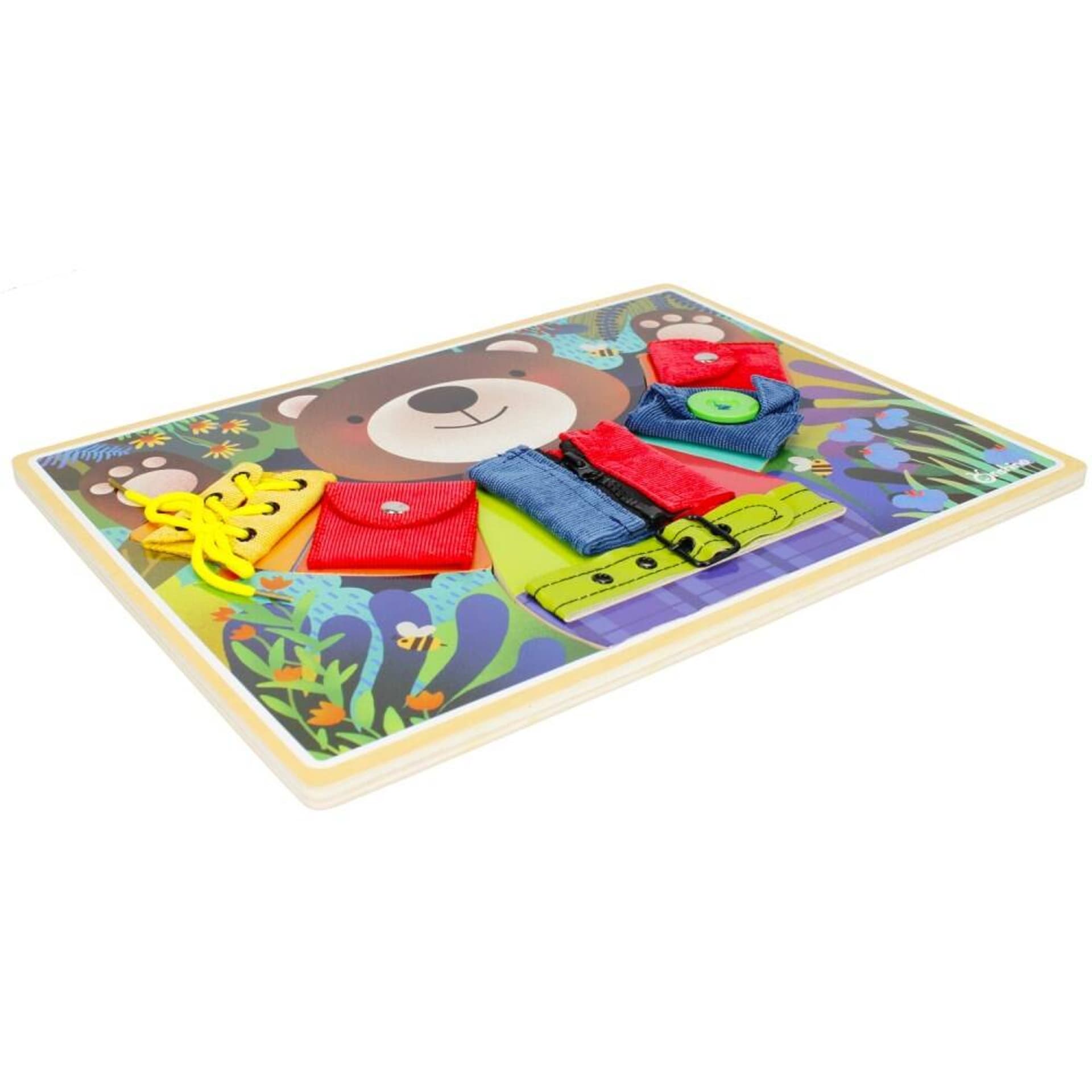 

Zabawka edukacyjna drewniana tablica manipulacyjna MEGA CREATIVE 483153