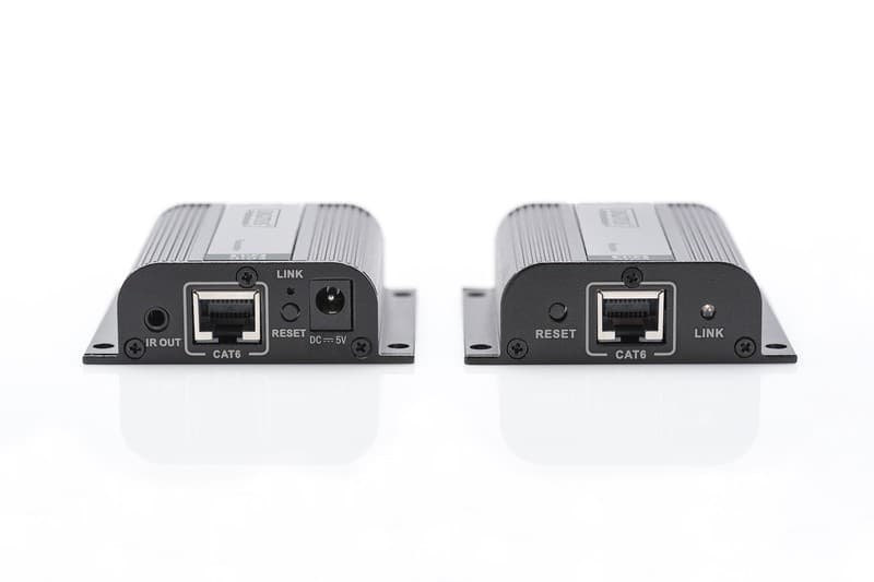 

Przedłużacz/Extender HDMI do 50m po skrętce Cat.6/7 UTP, 1080p 60Hz FHD, HDCP 1.2, IR, audio(zestaw)