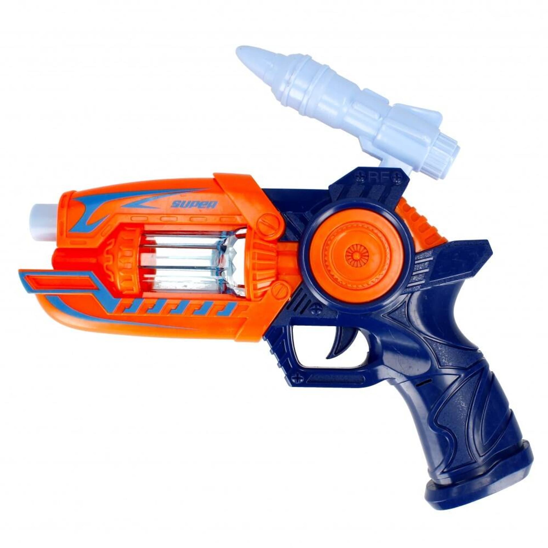 

PISTOLET NA STRZAŁKI BATERIE EFEKTY ŚWIATŁO DŹWIĘK
