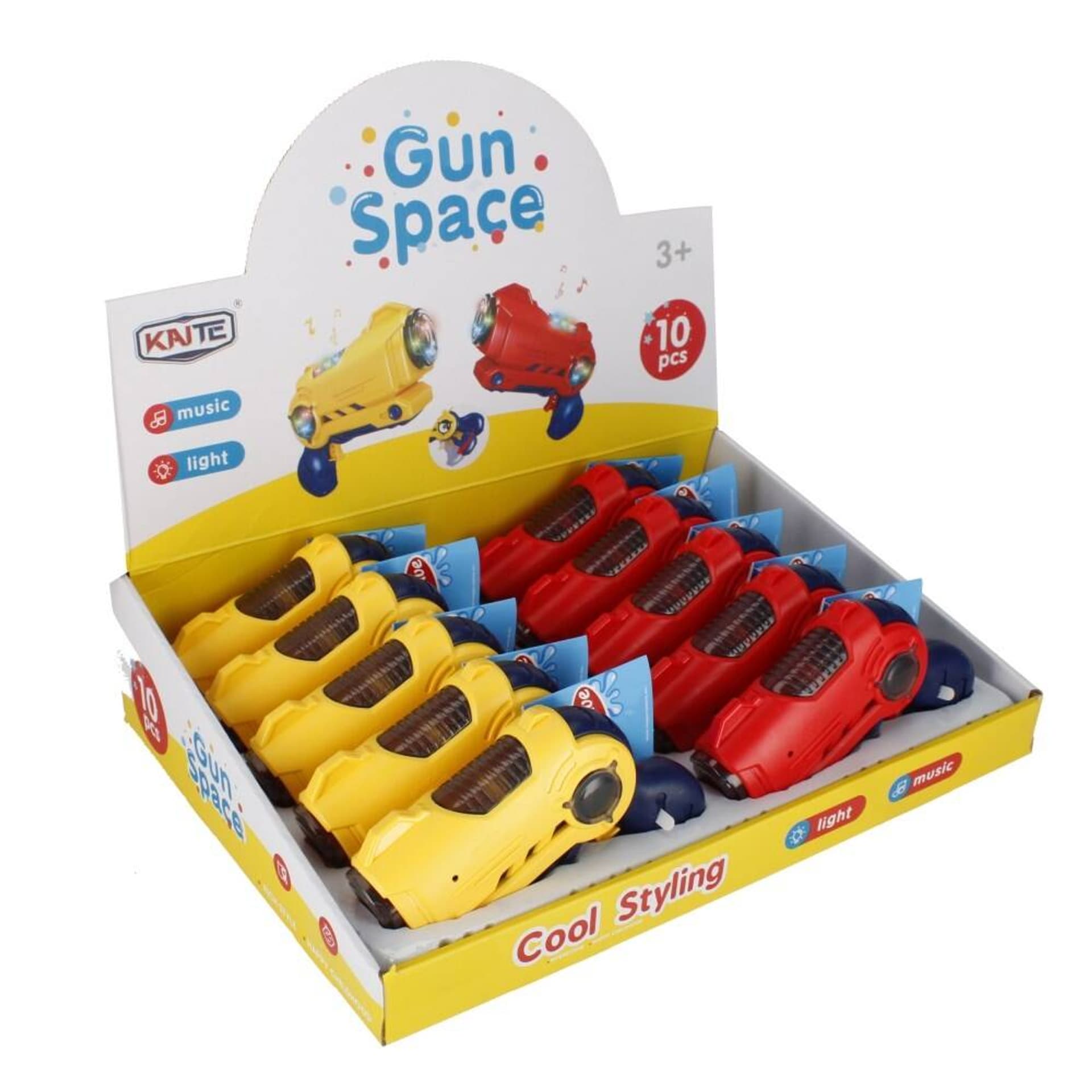 

PISTOLET EFEKTY ŚWIETLNE I DŹWIĘKOWE BATERIE