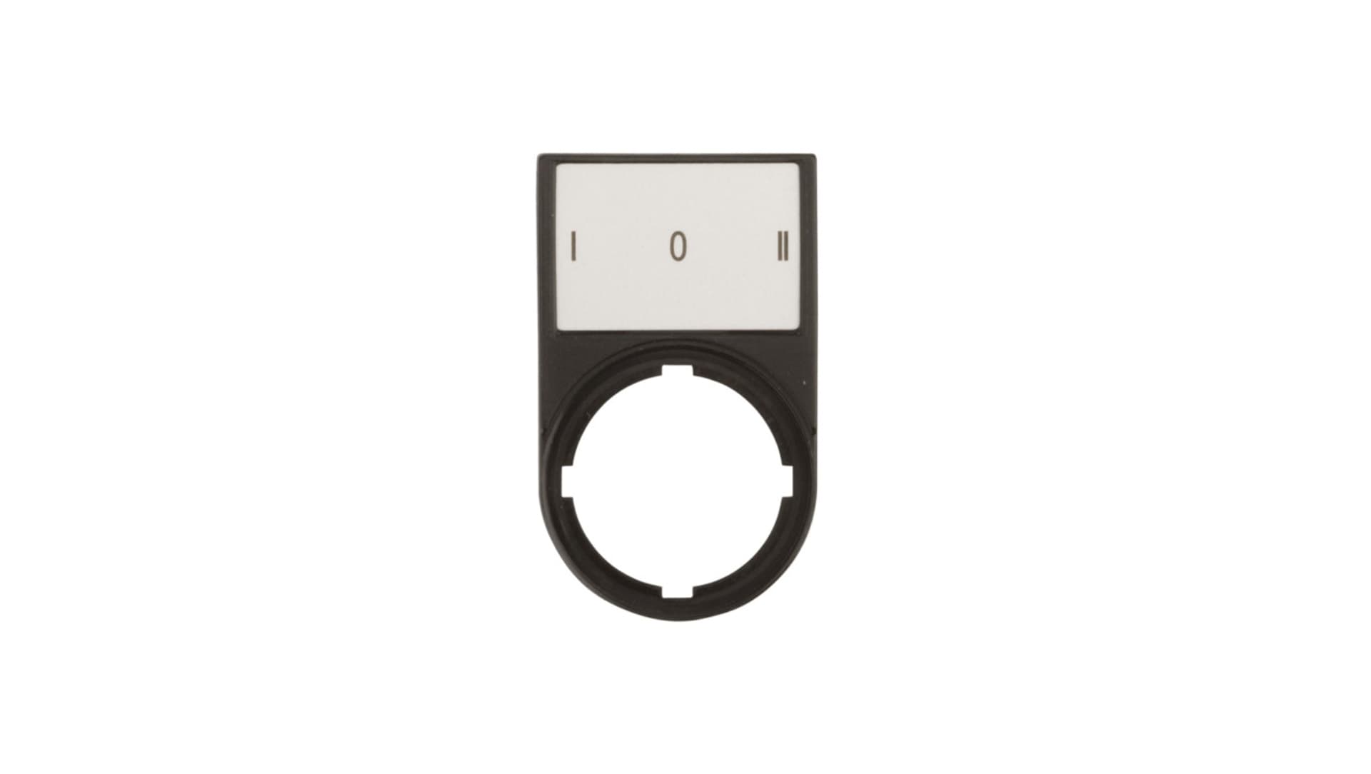 

Tabliczka opisowa I-0-II 50x30mm czarna prostokątna M22S-ST-X93 216486