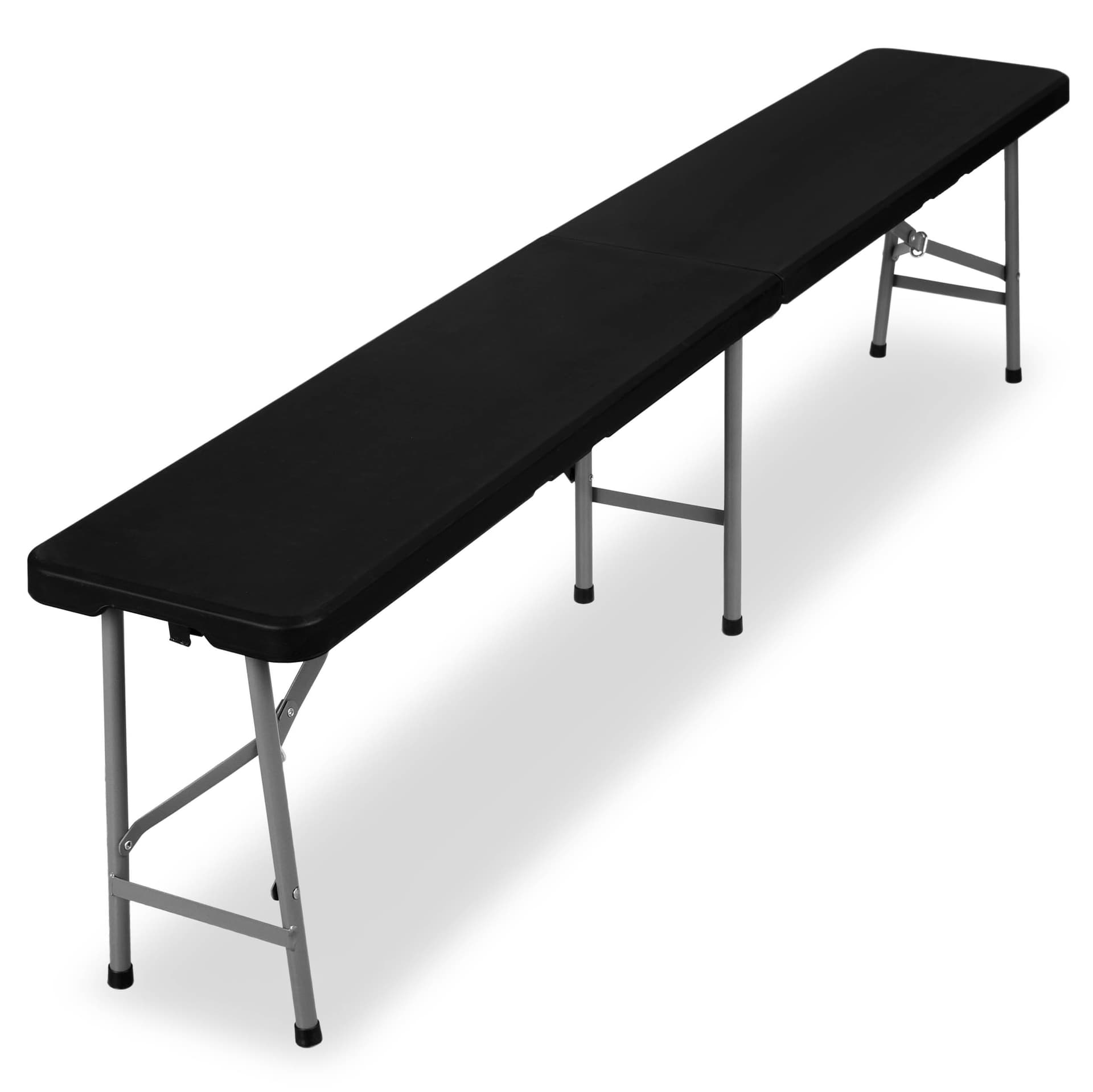 

Ławka cateringowa składana 180 cm czarna