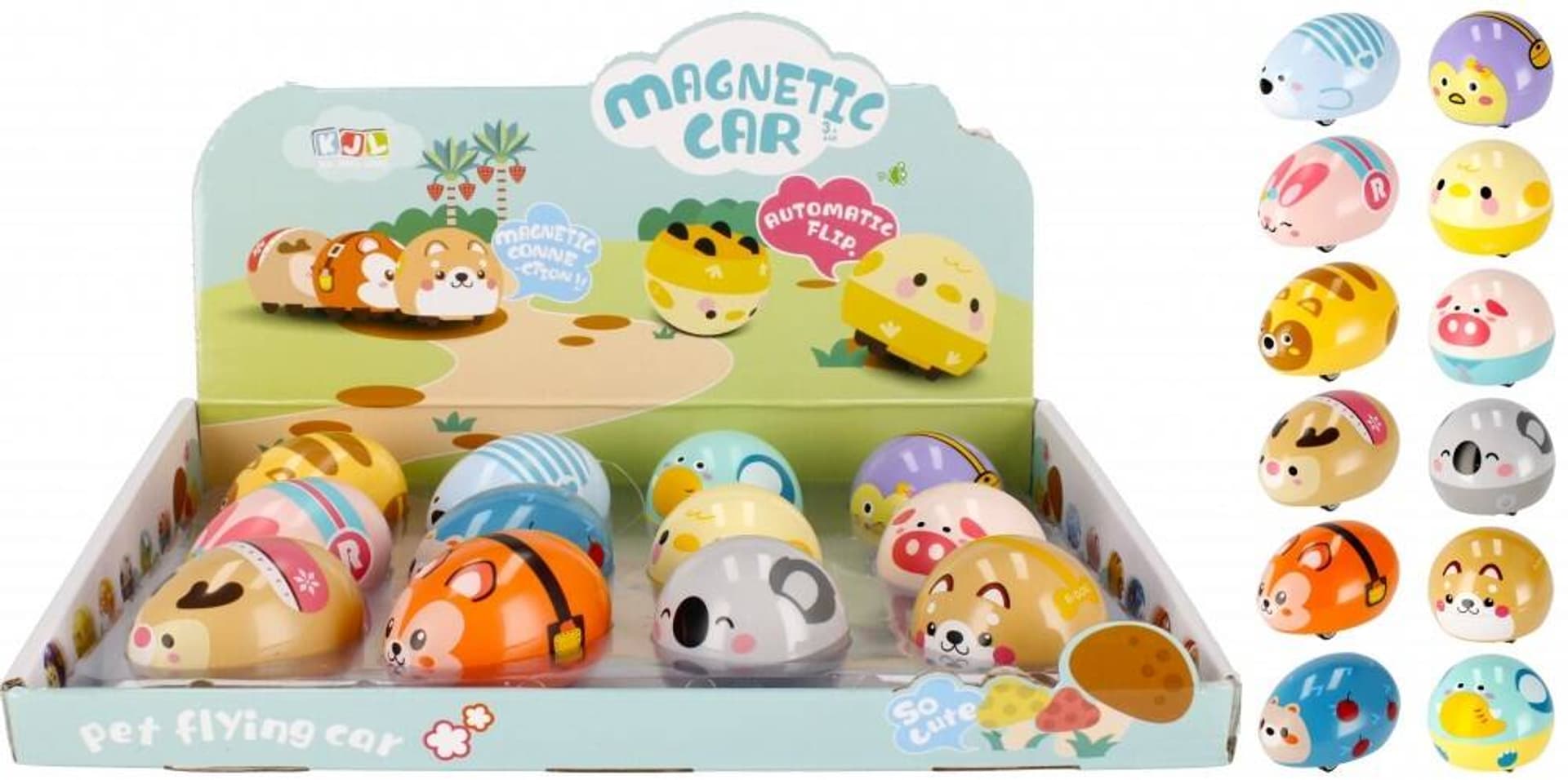 

ZABAWKA MAGNETYCZNA ZWIERZĄTKA 7 CM MIX DLA DZIECI