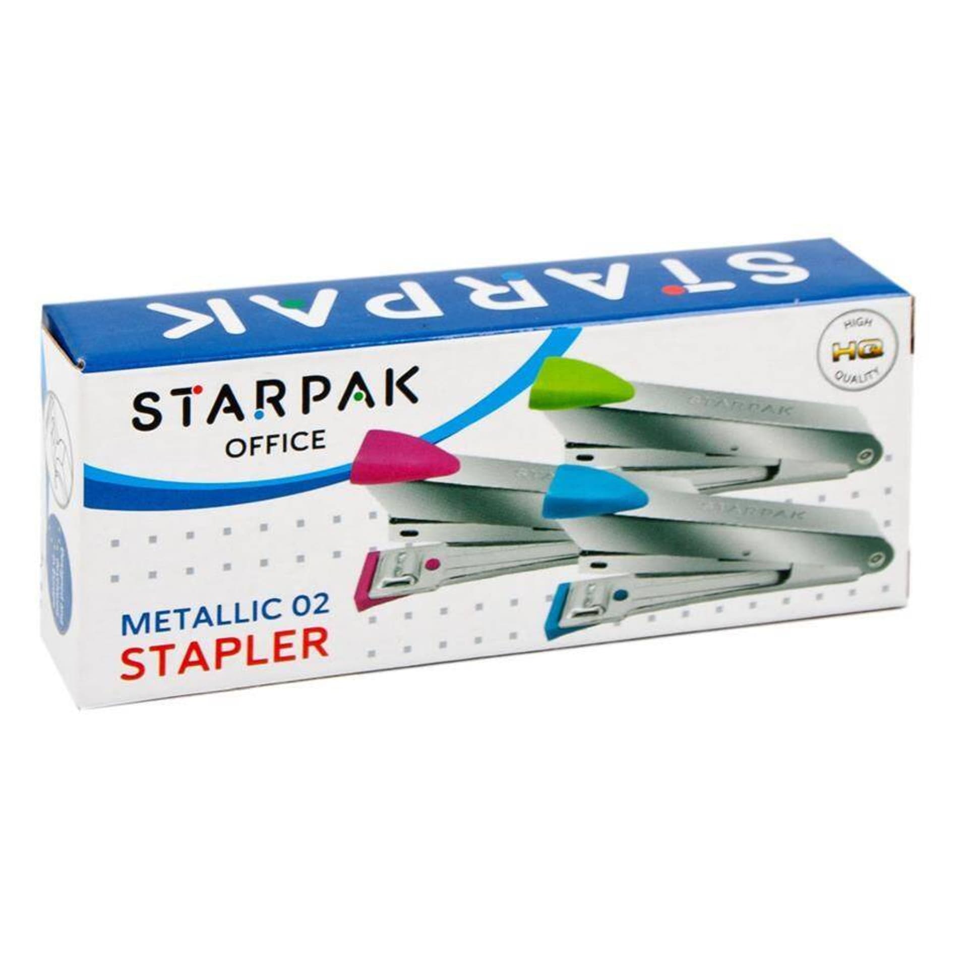 

Zszywacz 10k metallic niebieski 02 STARPAK 437782