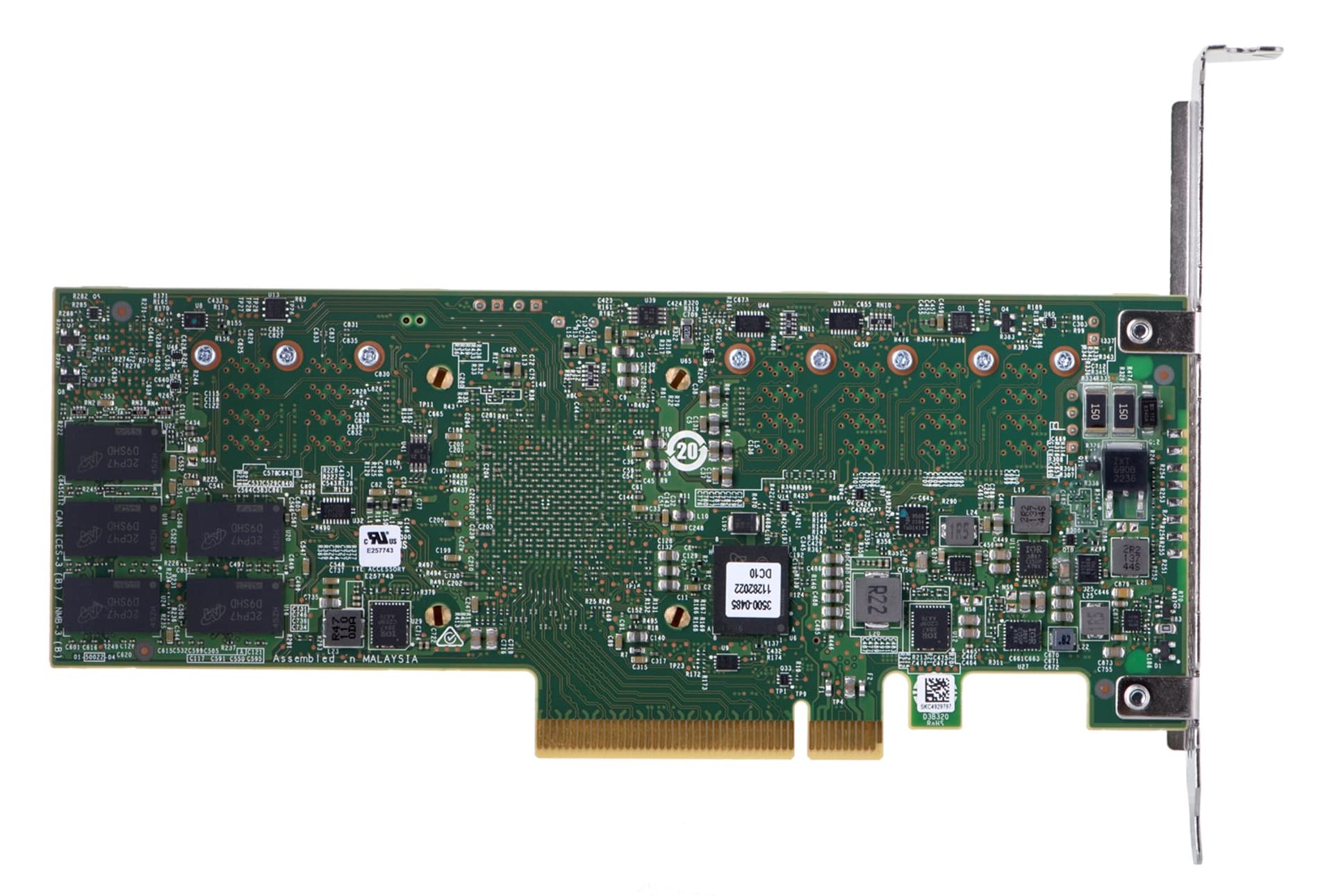 

Broadcom MegaRAID SAS 9361-24i SGL 12Gb/s SAS, 6x SFF-8643, PCIe 3.0 x8