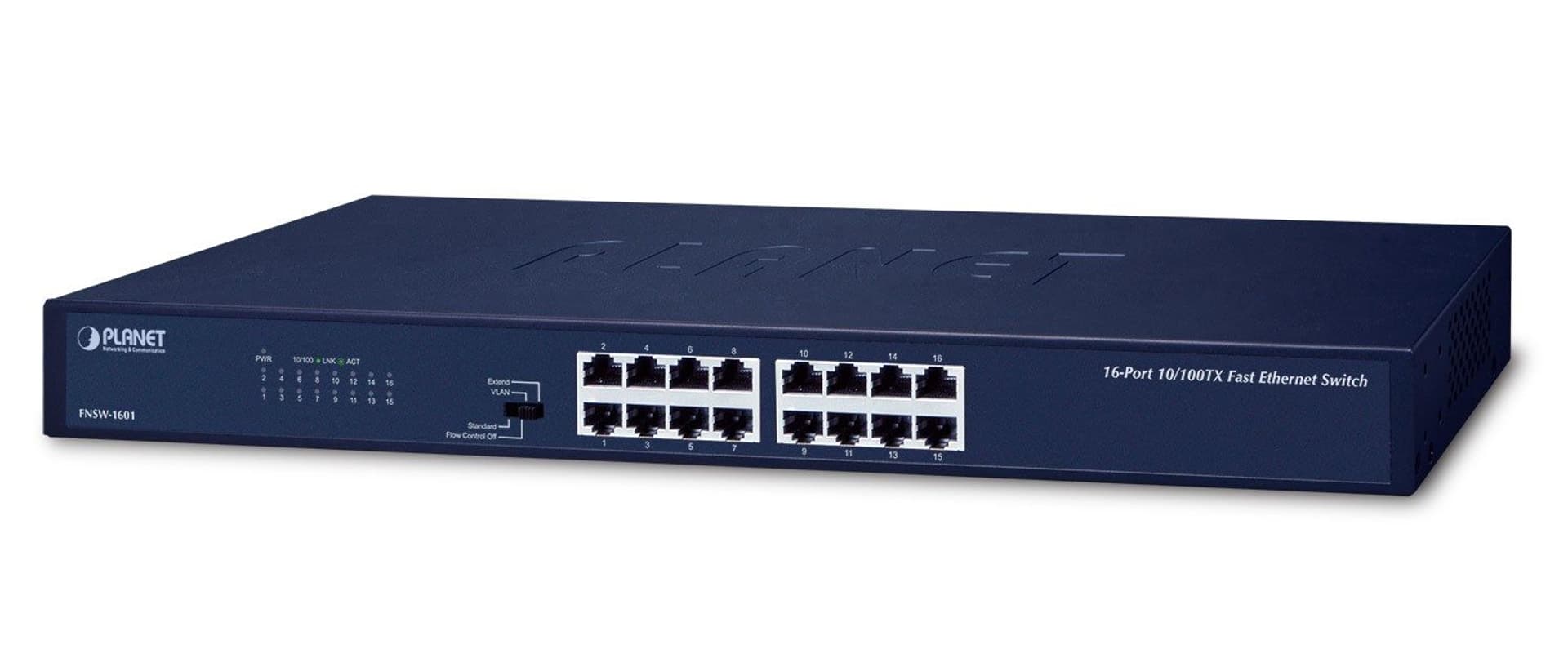 

Switch Planet FNSW-1601 (16x 10/100Mbps)