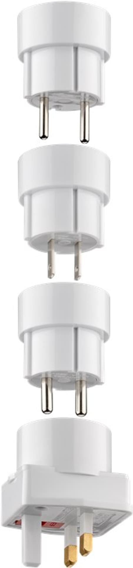 

Zestaw adapterów podróżnych 4w1 cały świat Goobay