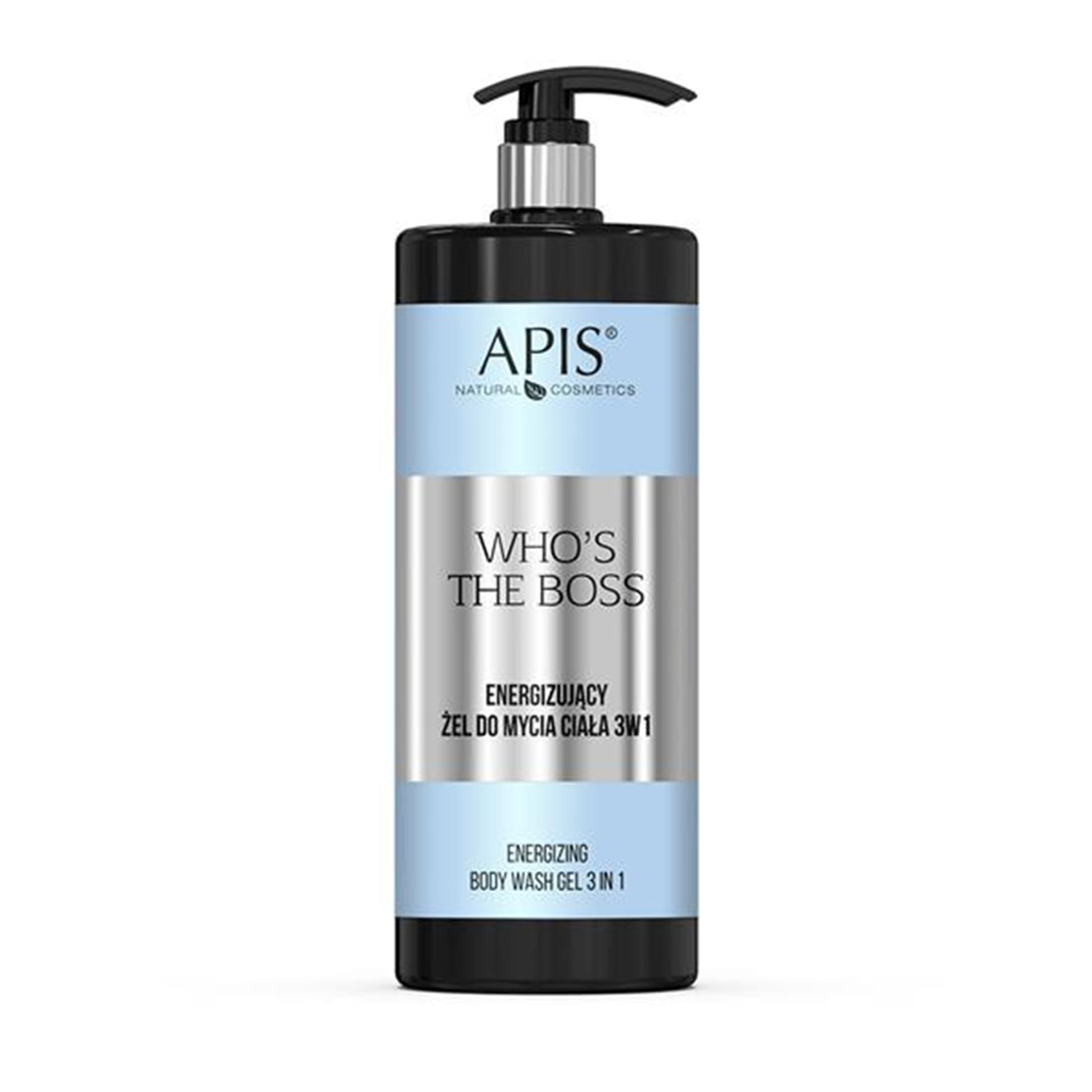 

Apis who"s the boss energizujący żel do mycia ciała 3w1 1l