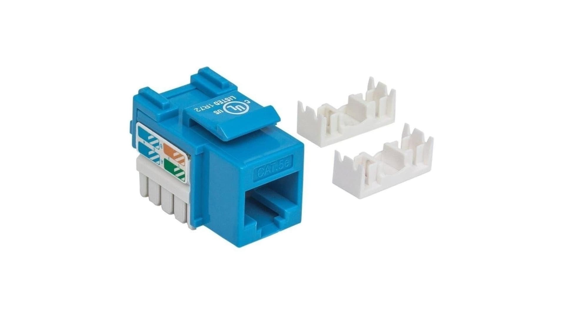 

Moduł Keystone RJ45 UTP Cat5e Niebieski Punch-Down