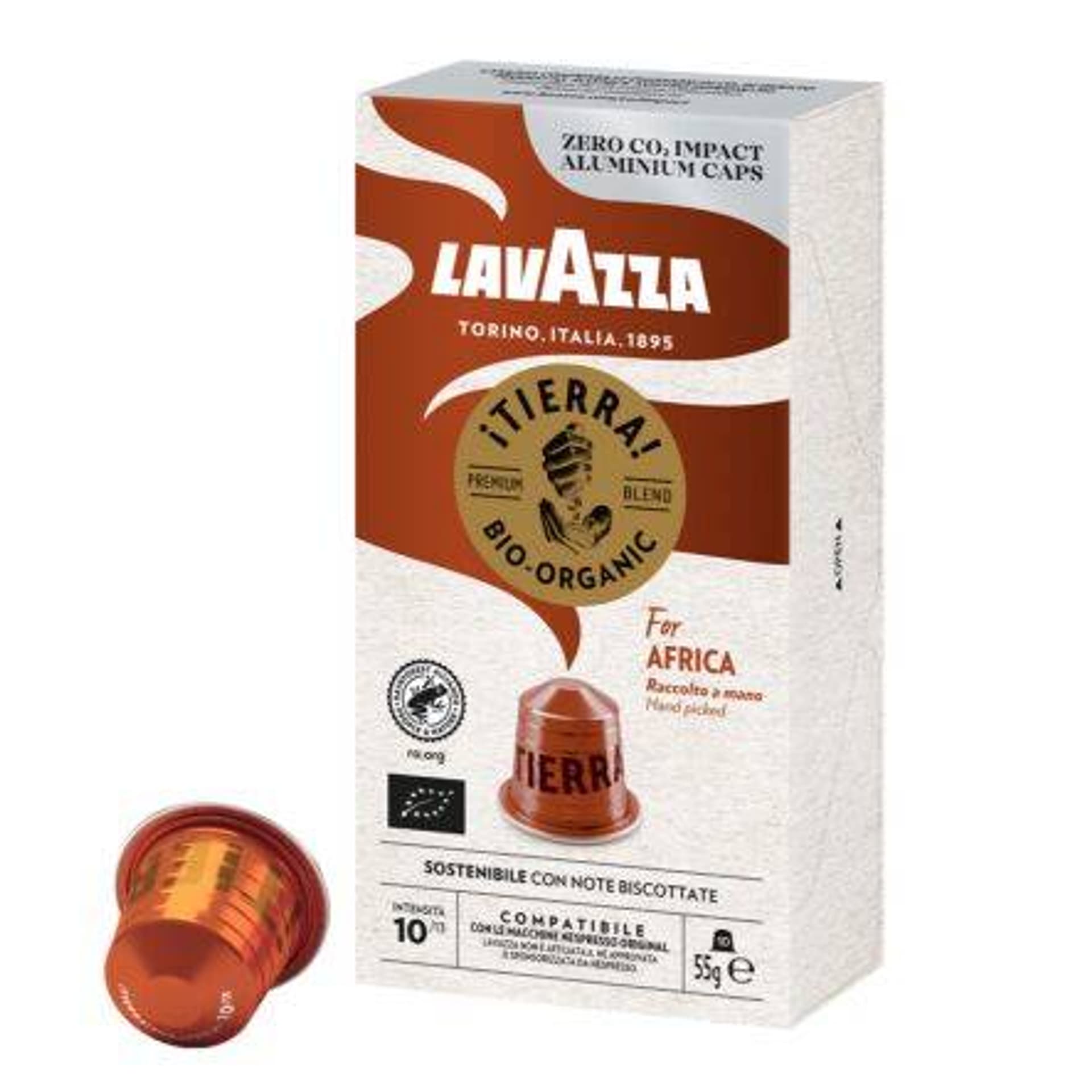 

Lavazza Tierra for Africa Kapsułki Bio do Nespresso10 szt.