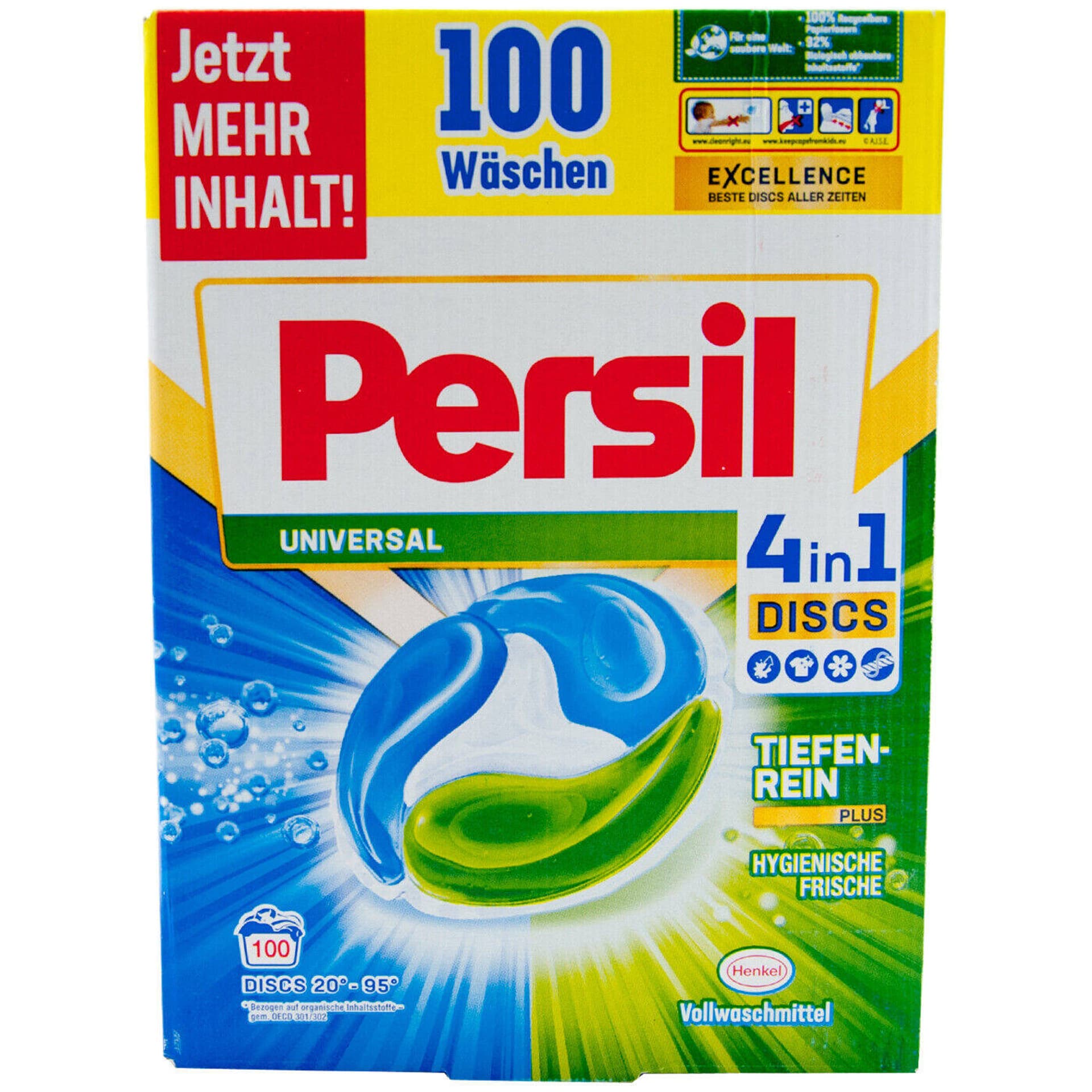

Persil Universal Disc 4 w 1 Kapsułki do Prania 100 szt. DE