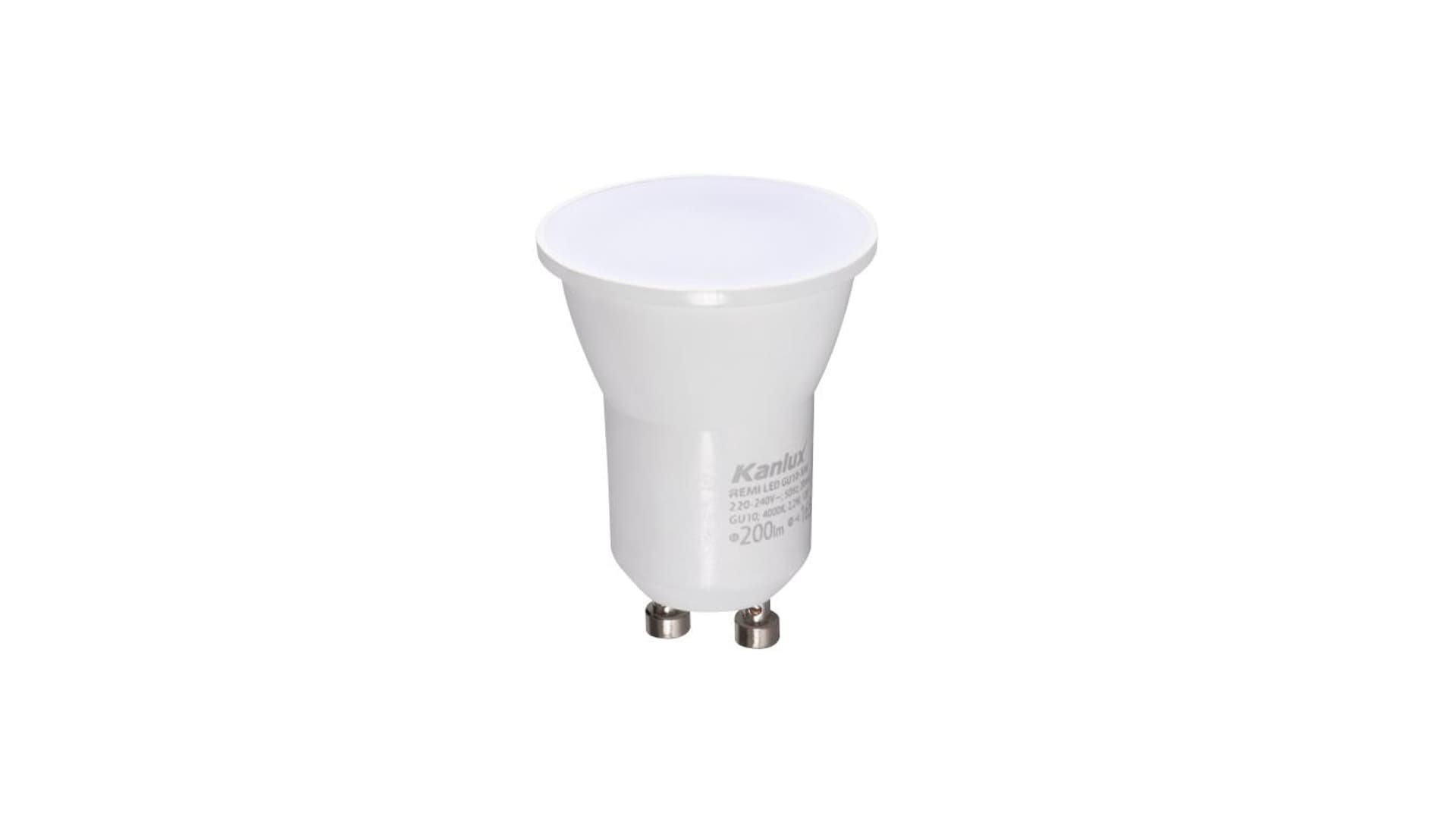 

Żarówka Źródło światła LED GU10 REMI LED GU10-NW 200lm 4000K barwa neutralna 33080