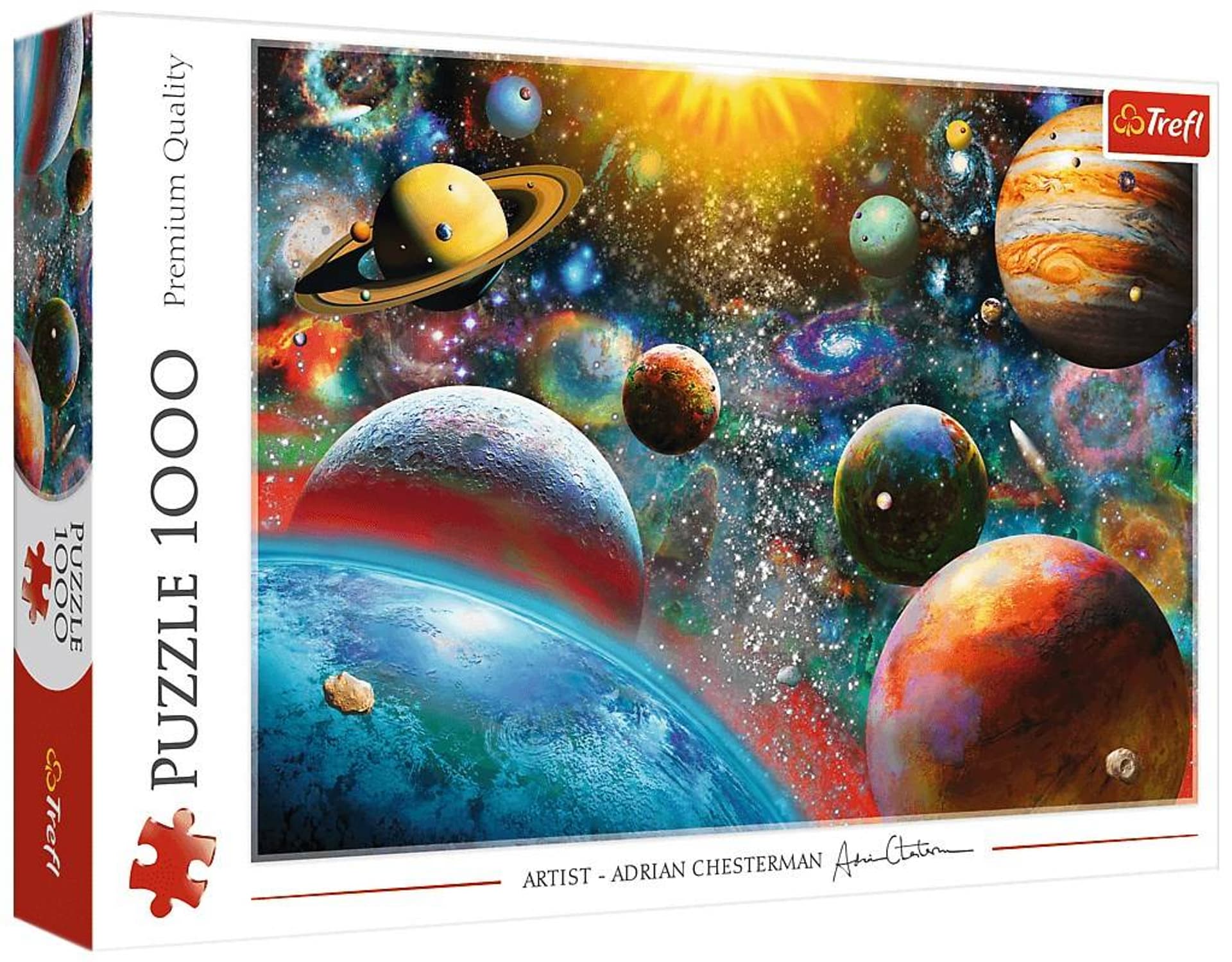 

Puzzle 1000 elementów Kosmos