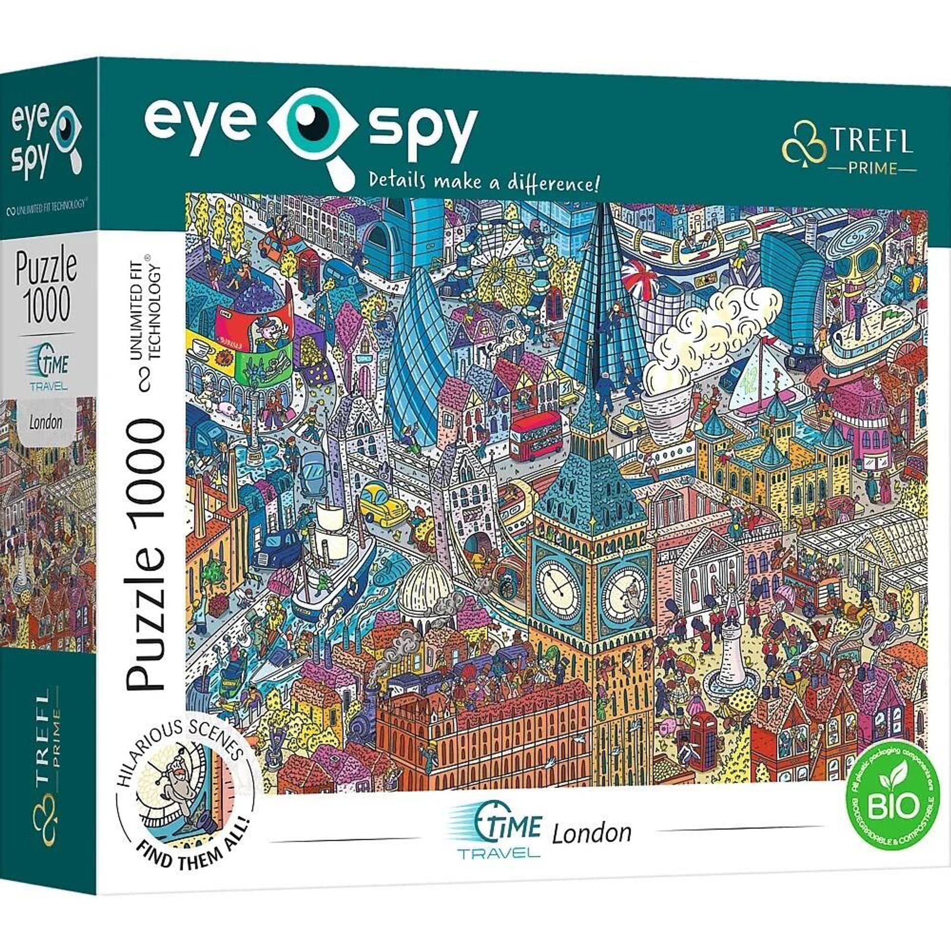 

TIME TRAVEL LONDYN *1000 UFT EYE-SPY*
