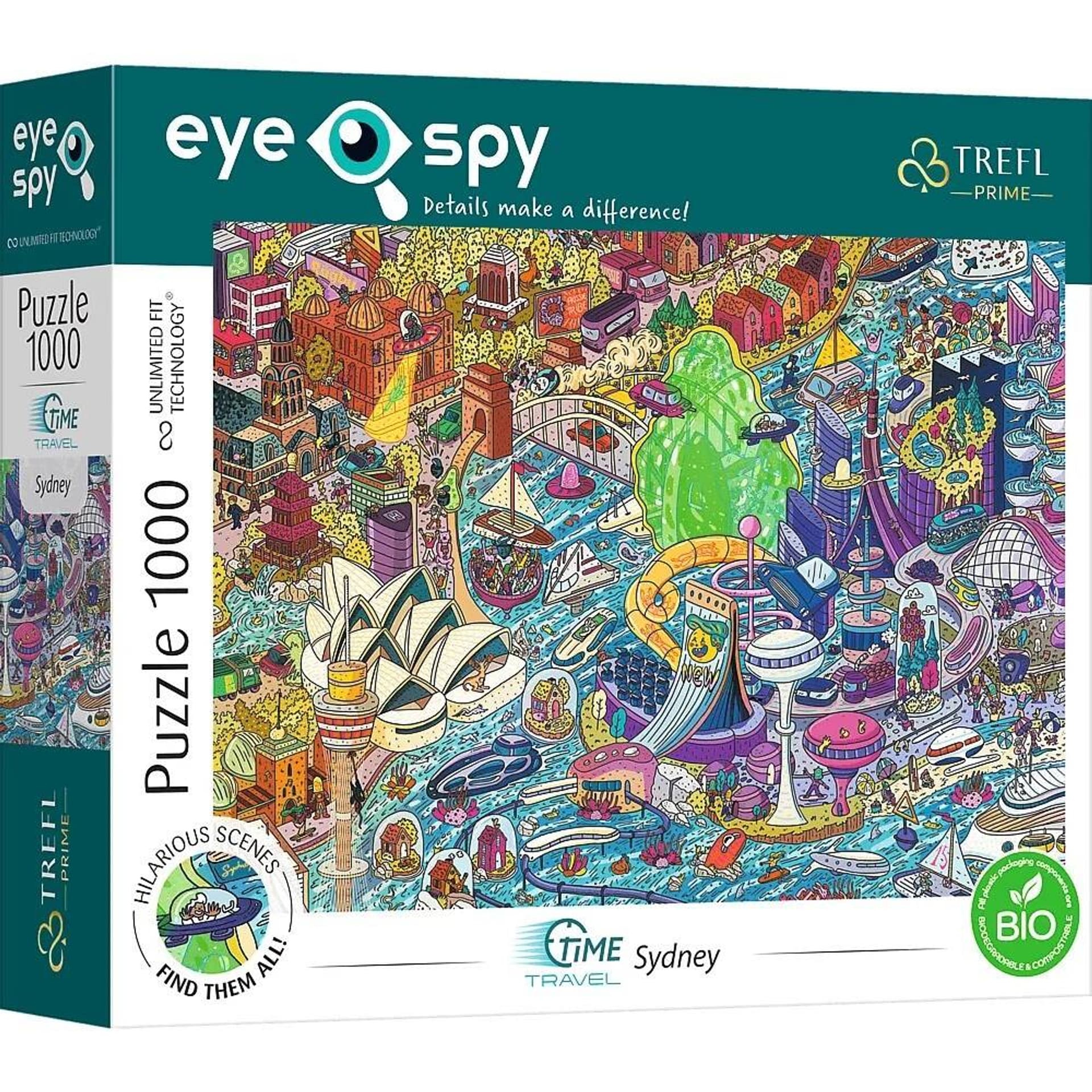 

TIME TRAVEL SIDNEY *1000 UFT EYE-SPY*