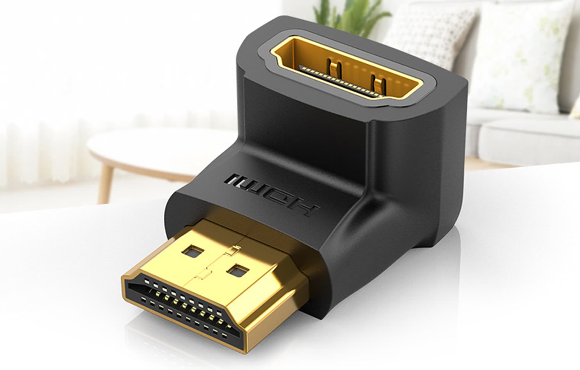 

Adapter kątowy HDMI Vention AIOB0-2, 4K 60Hz (czarny) 2 szt.