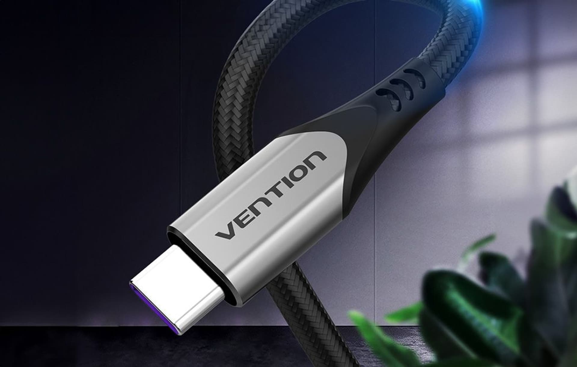 

Kabel USB-C do USB 2.0 Vention COFHH, FC 2m (szary)