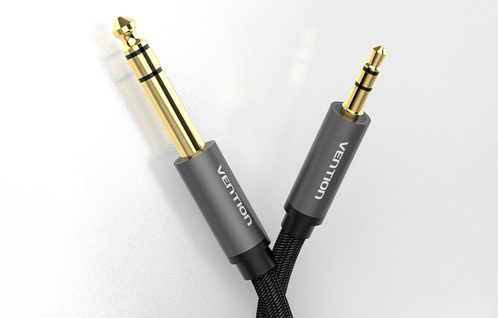 

Kabel jack 3.5 mm do 6.5mm Vention BAIHJ 5m (szary)
