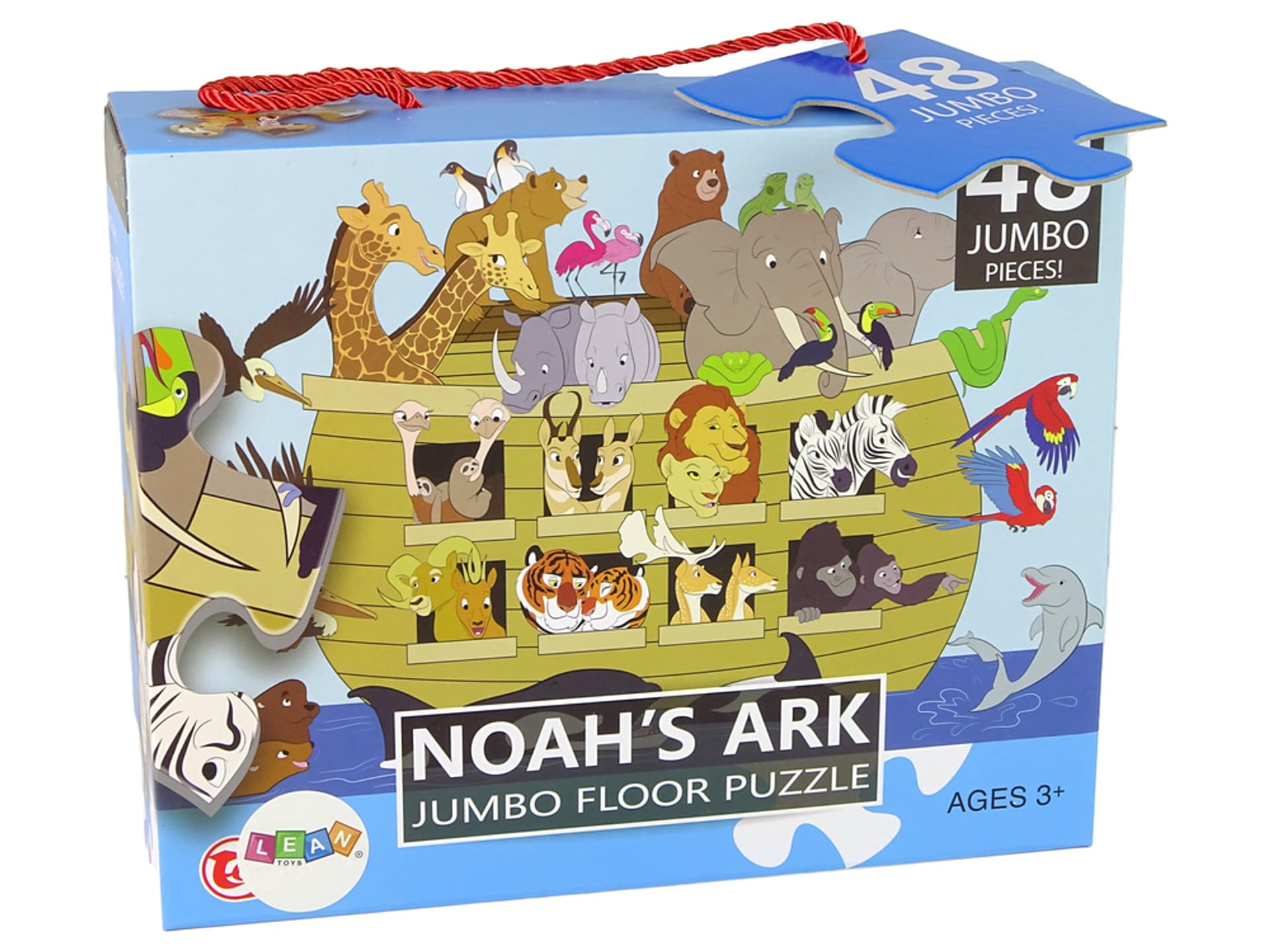 

Puzzle Dla Dzieci Układanka Arka Noego 48 Elem