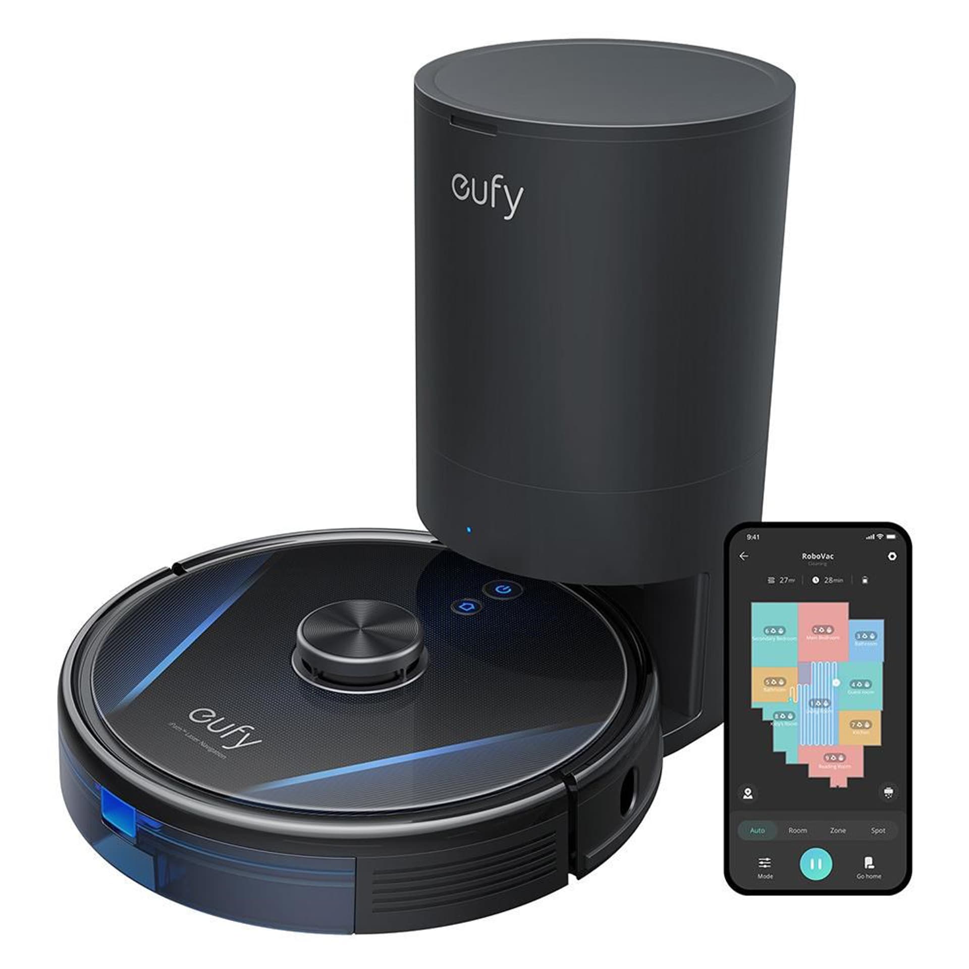 

Robot sprzątający ze stacją autoopróżniania EUFY Robovac LR30 Hybrid+