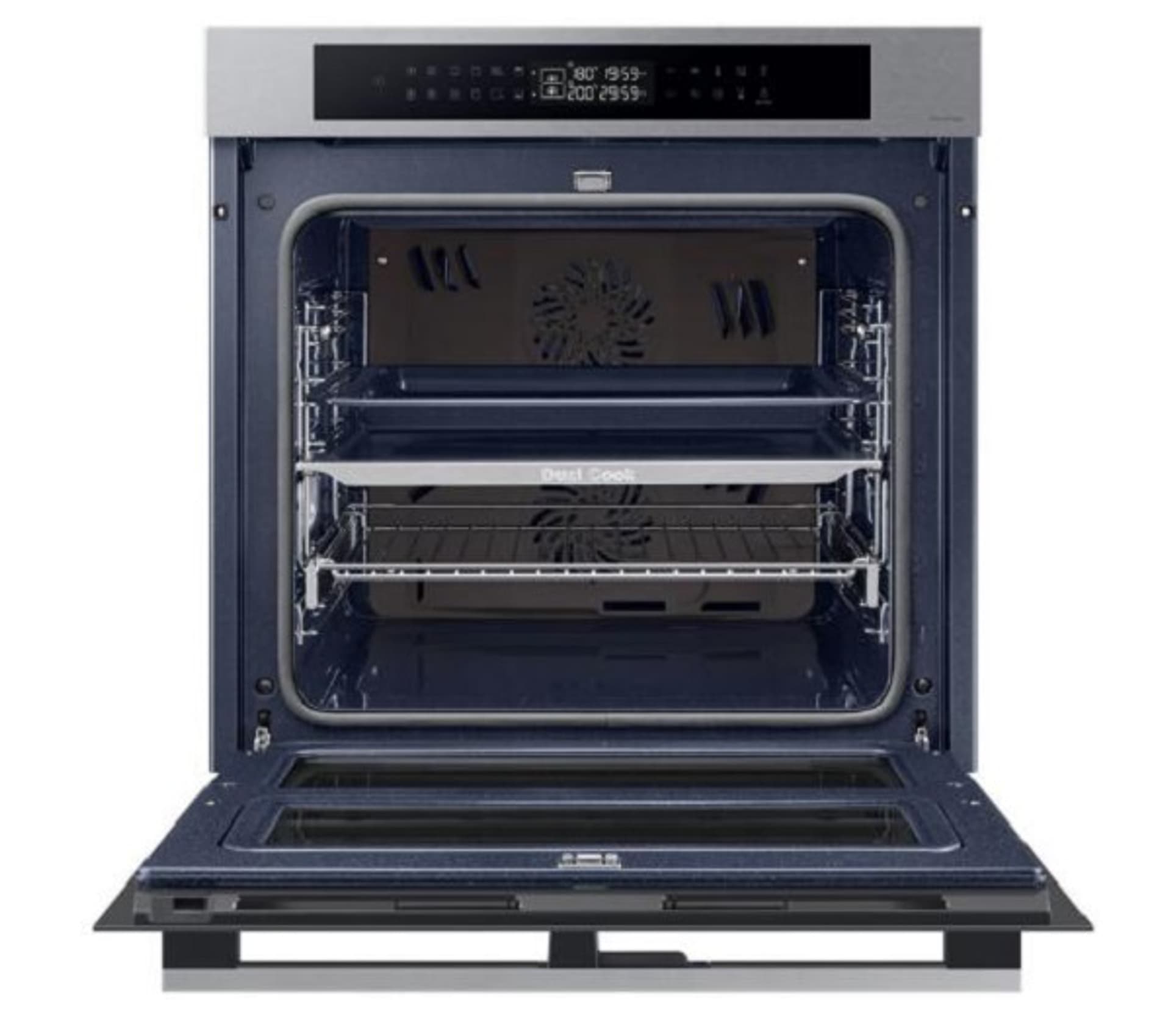 

Piekarnik parowy Do zabudowy w meblach SAMSUNG Dual Cook NV7B4325ZAS