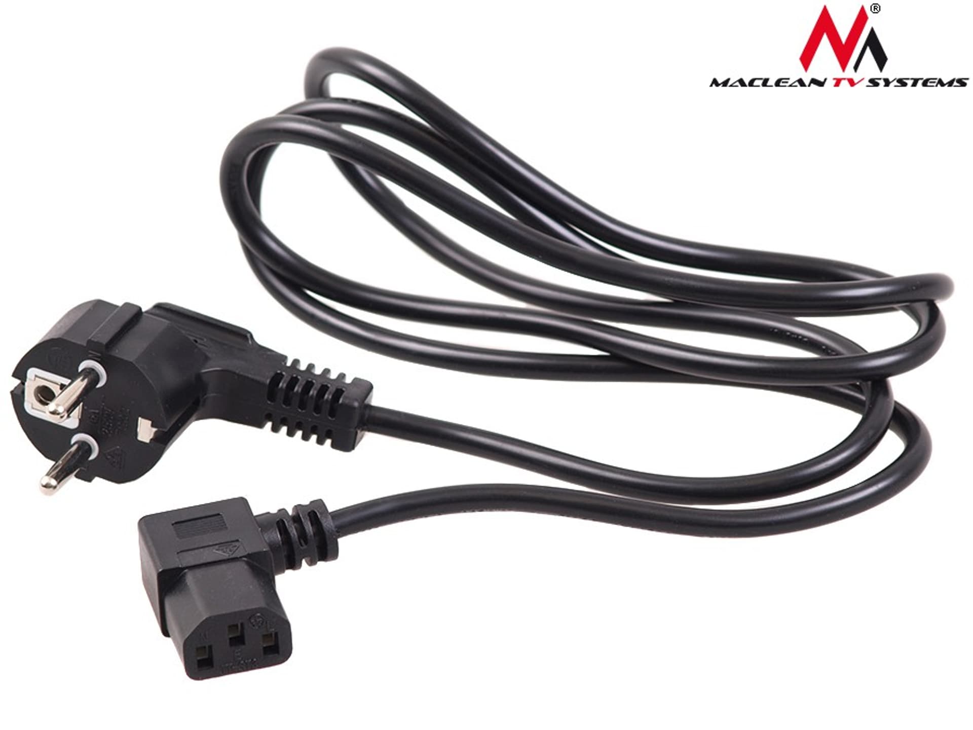 

MCTV-802 42166 Kabel zasilający kątowy 3 pin 1,5m wtyk EU